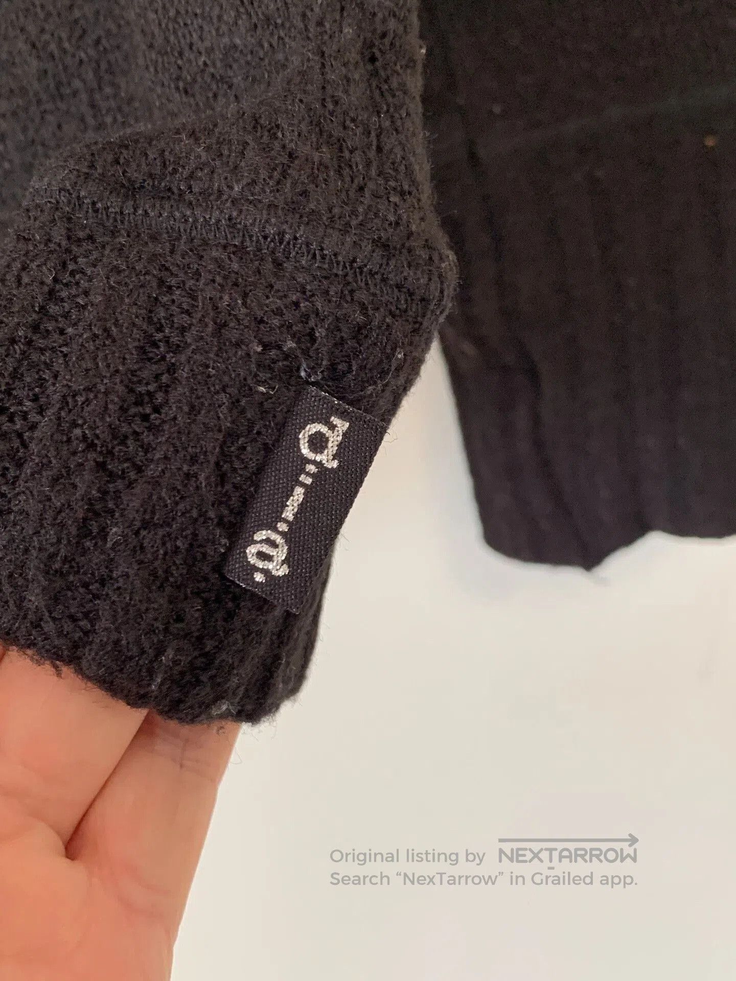 D.A.T.E. d.i.a Black T-shirt with Decorative Buttons. Size M / US 6-8 / IT 42-44 - 6 Thumbnail