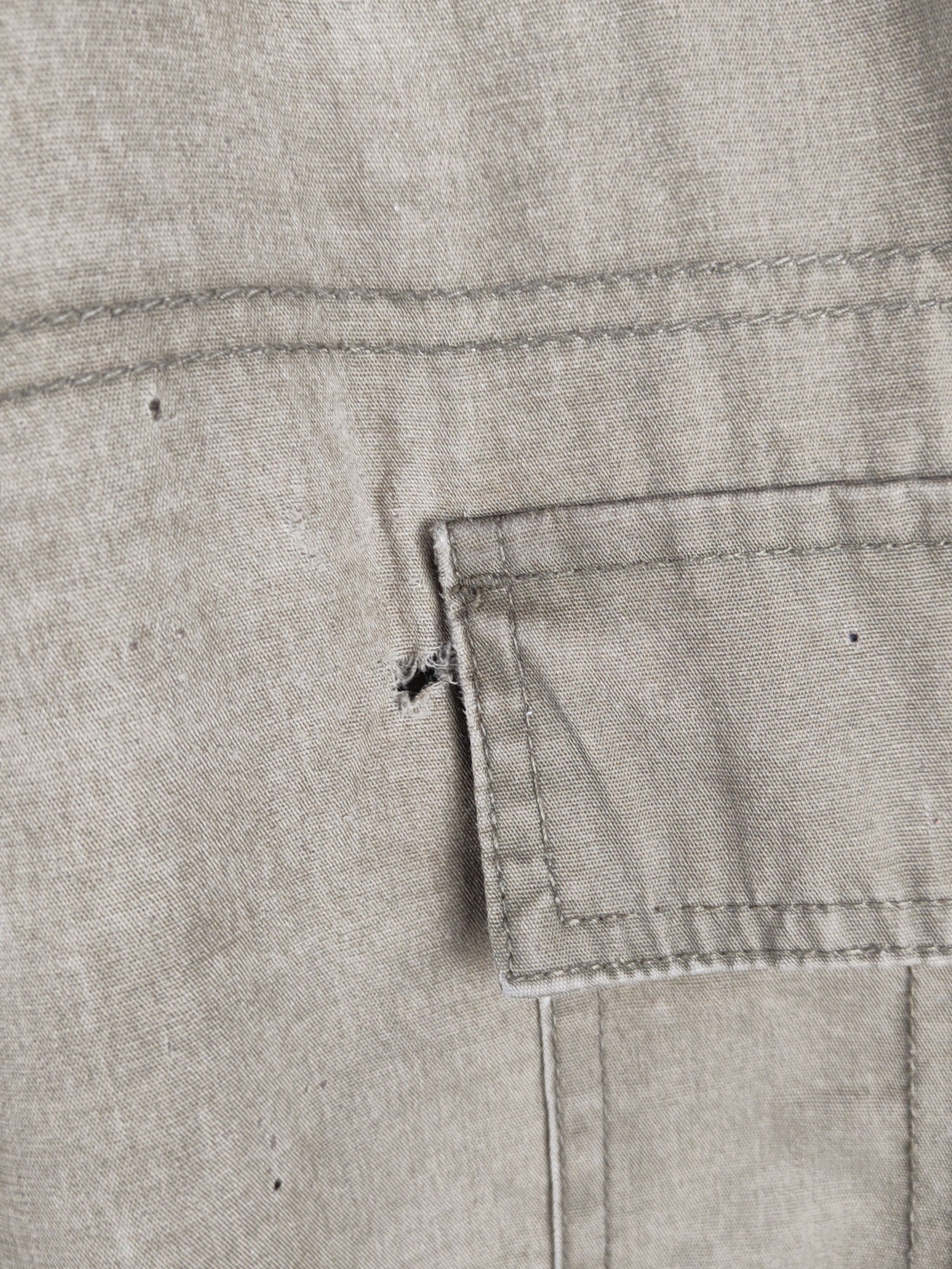 Japanese Brand O.R.G Olive Faded Multipocket Tactical Cargo Pants #S2453 Size US 31 - 6 Thumbnail