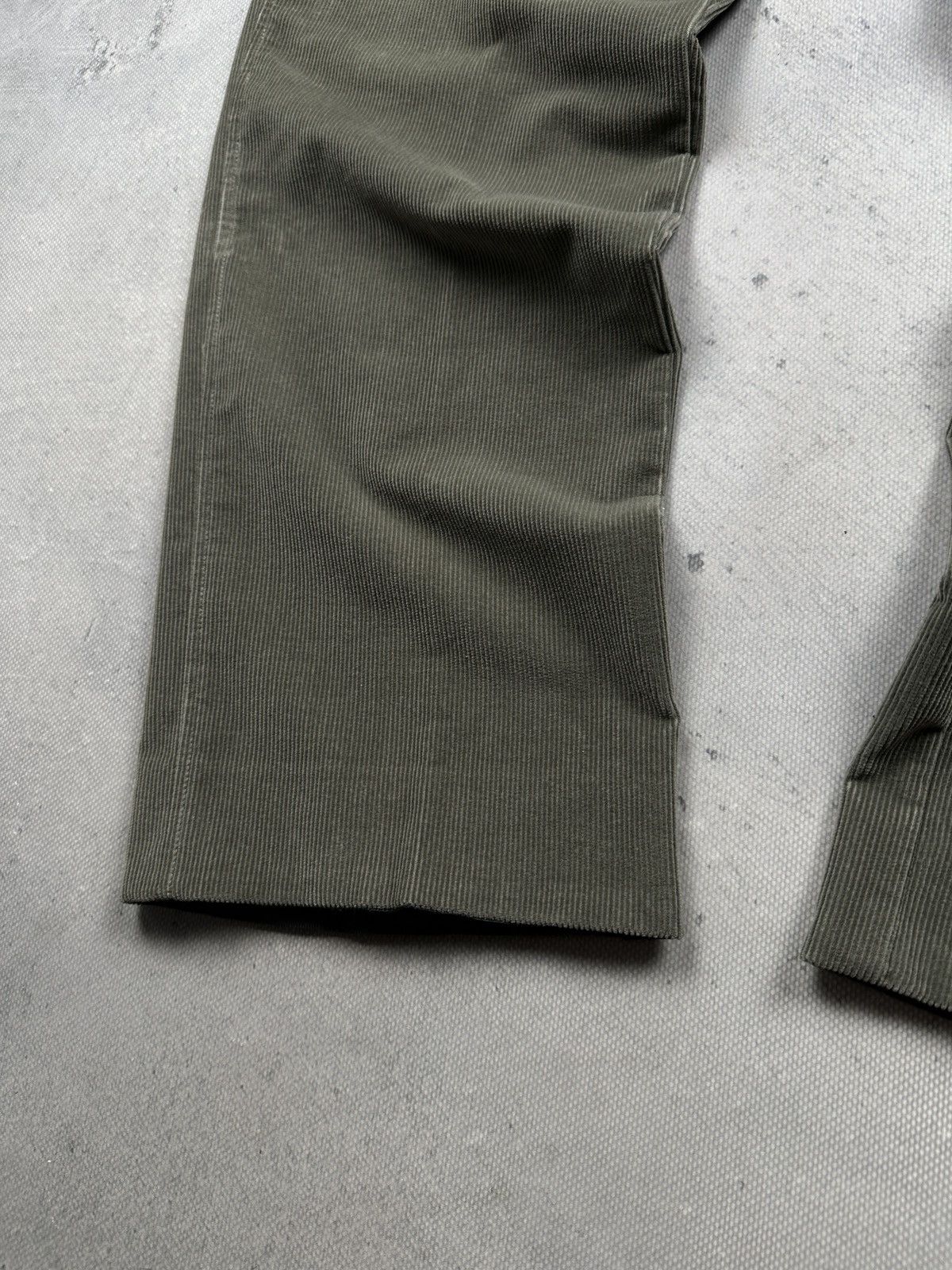 Prada Prada Milano Archive Corduroy Pants Olive Green Size US 36 / EU 52 - 9 Thumbnail