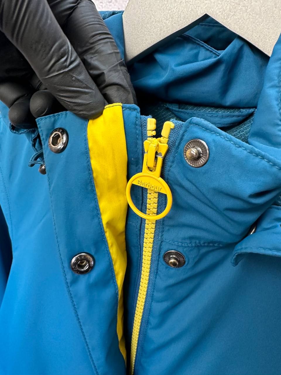 Barbour Barbour Crest Jacket Parka Windbreacker Weather Comfort Size L / US 10 / IT 46 - 11 Thumbnail