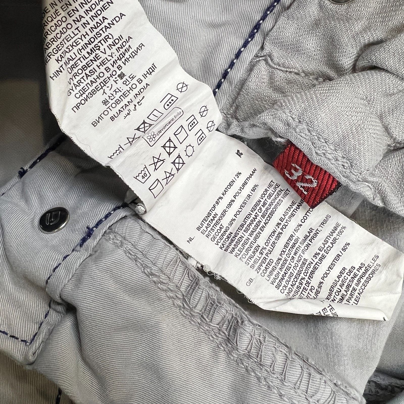 G-Star G Star Raw 3301 Pants 32x27 Straight Utility Cargo Trousers Size US 32 / EU 48 - 11 Thumbnail