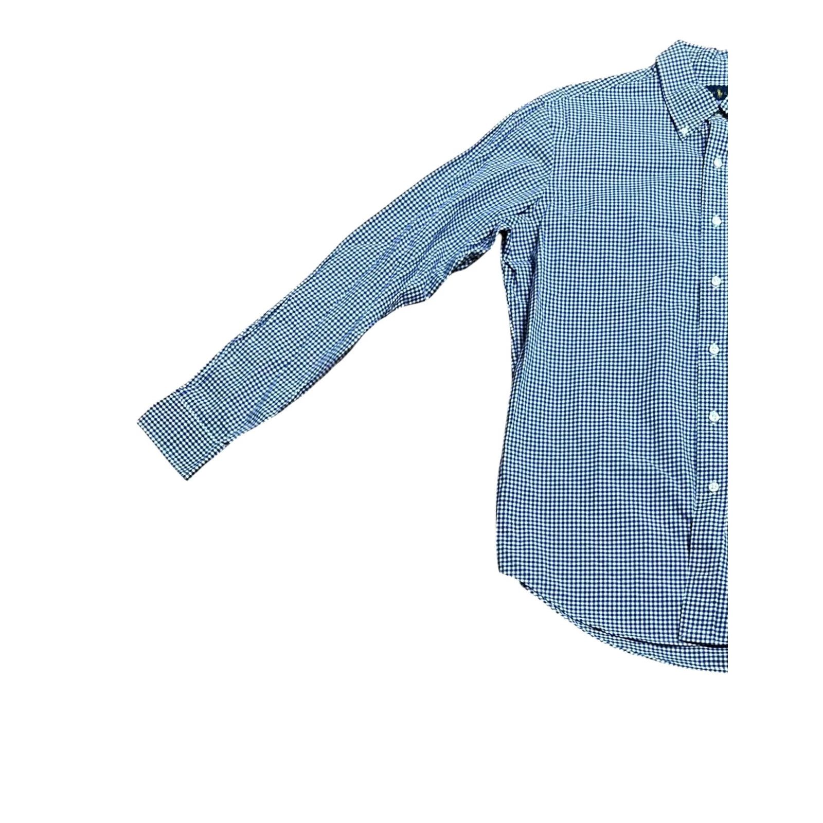 Ralph Lauren Ralph Lauren Men's Button-Down Shirt Lot Of 2 Sz Medium Blue Plaid Long Sleeve Shirt Size US M / EU 48-50 / 2 - 3 Thumbnail