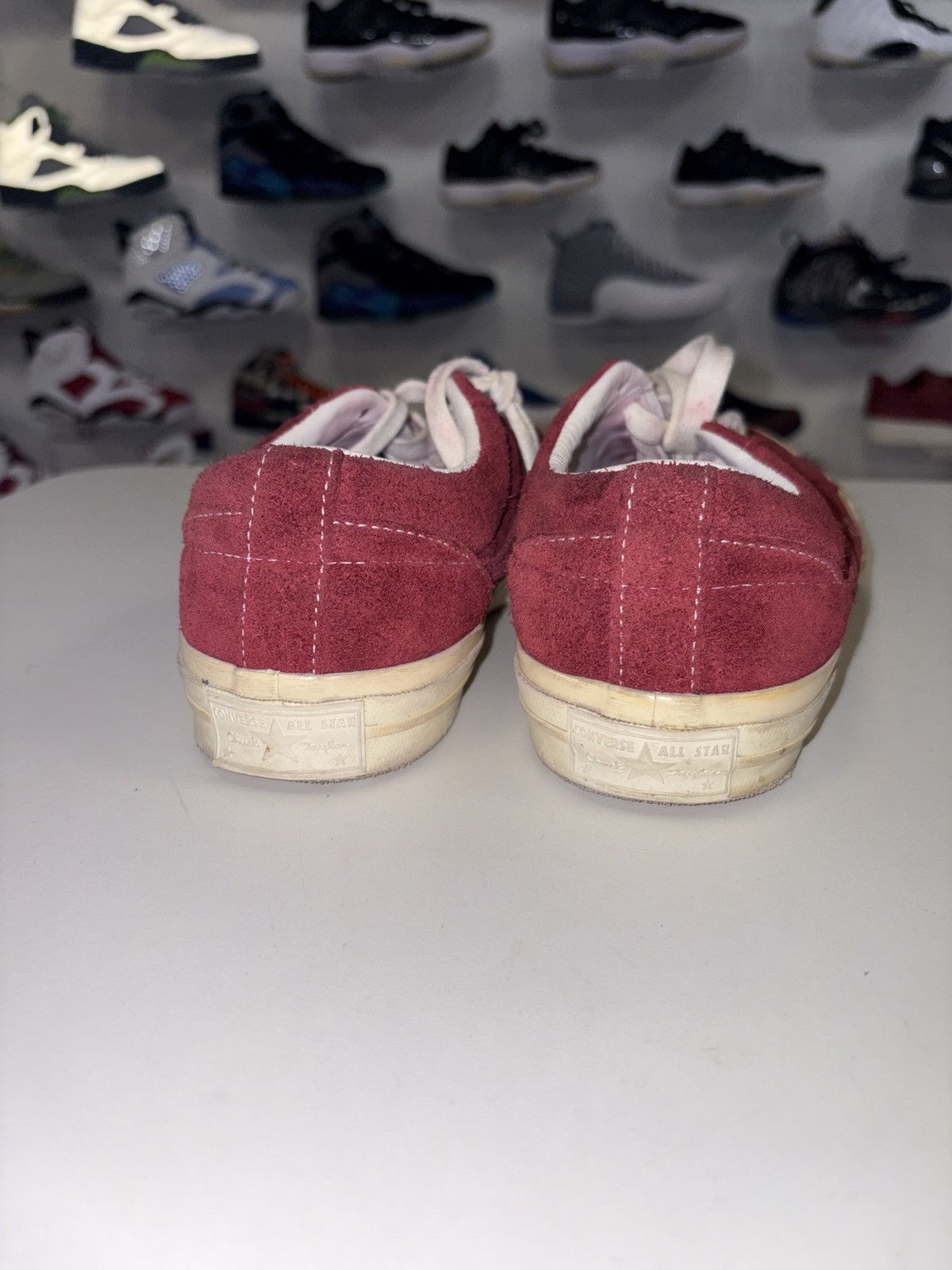 Converse Converse One Star Ox Tyler the Creator Golf Fleur Mono Red Size US 8.5 / EU 41-42 - 4 Thumbnail
