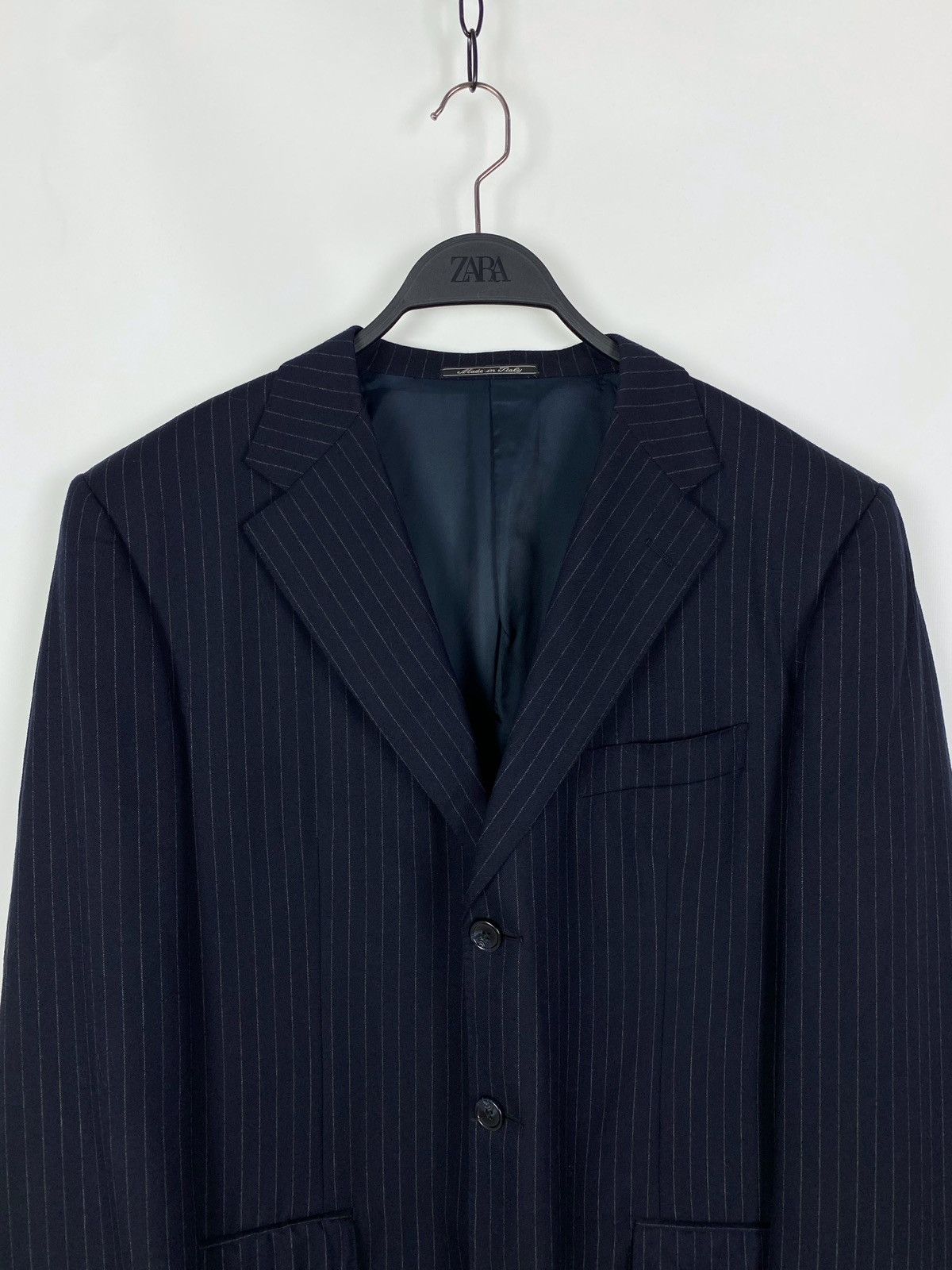 Corneliani Corneliani Striped Blazer Made in Italy Size 52R - 3 Thumbnail