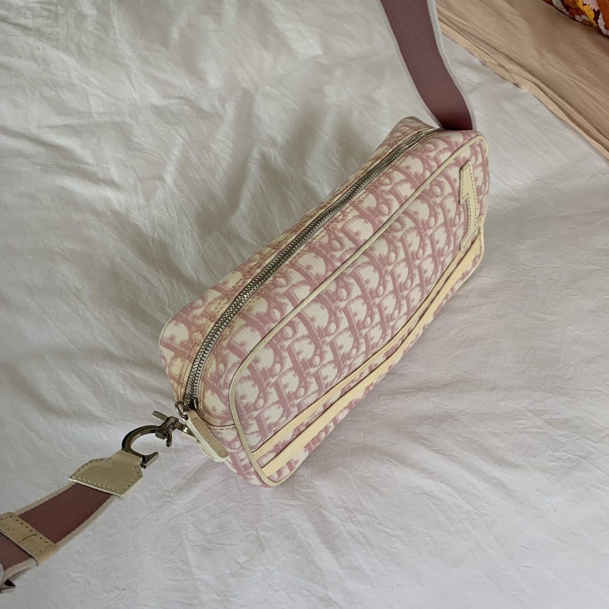 Dior Dior Trotter Monogram Shoulder Bag PINK Size ONE SIZE - 25 Thumbnail