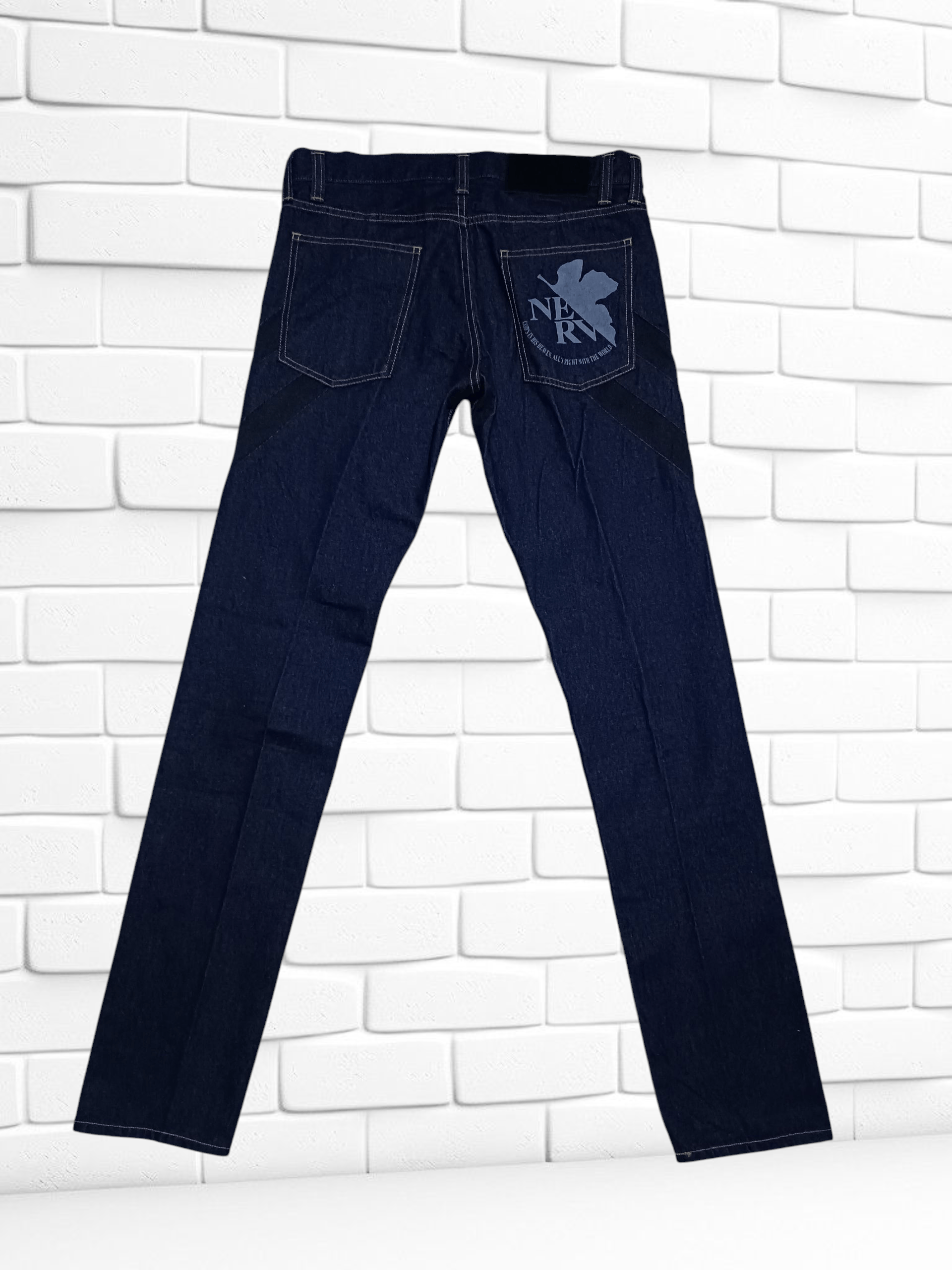 Japanese Brand Evangelion NERV Cospa Japanese Denim Pants Size US 30 / EU 46 - 5 Thumbnail