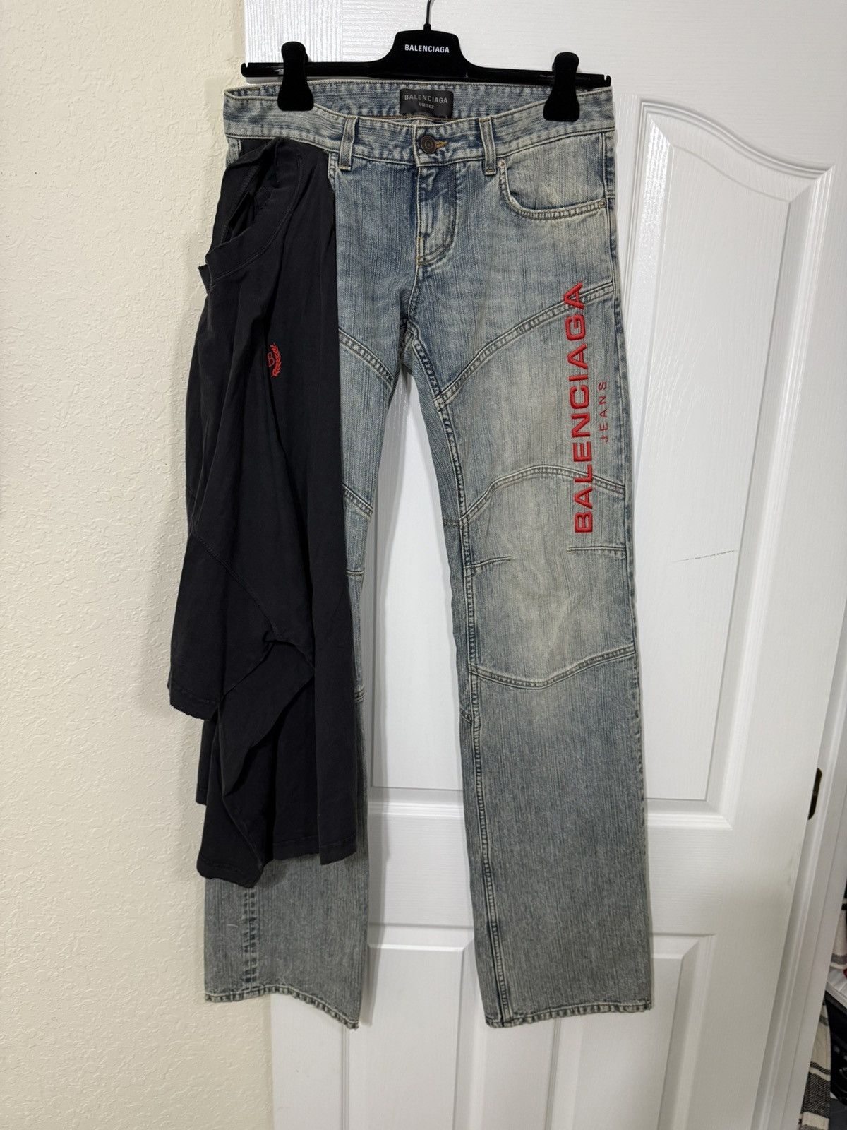 New Balenciaga Low Waist Denim w/T-Shirt