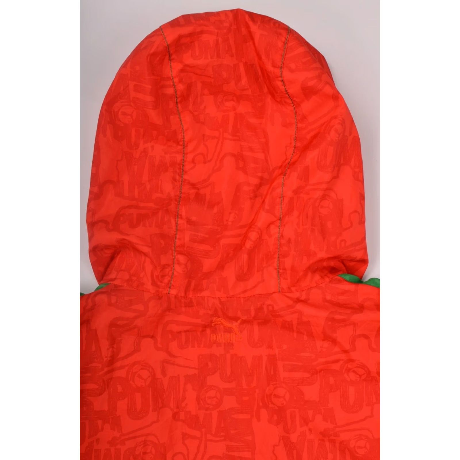 Puma PUMA Archive Red Green Hooded Full Print Track Jacket Windbreaker M Mens Jacket Red Archive Windbreaker Track Jacket Size US M / EU 48-50 / 2 - 7 Thumbnail