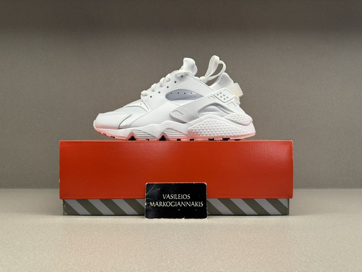 Nike Nike Air Huarache White Pure Platinum 2021 Size US 5 / EU 37 - 1 Thumbnail