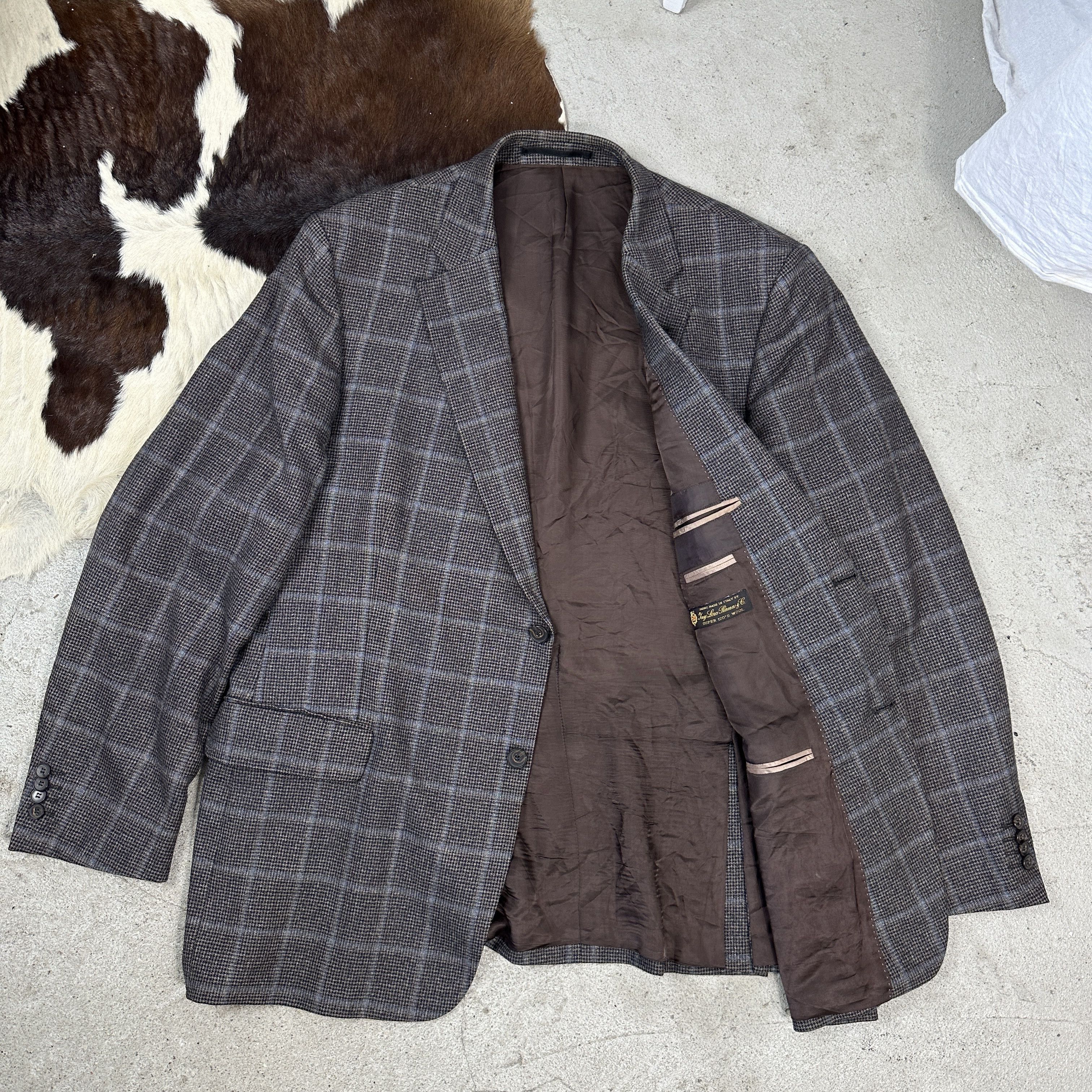 Loro Piana × Vintage Ing Loro Piana Park Avenue Jacket Size 54R - 4 Thumbnail