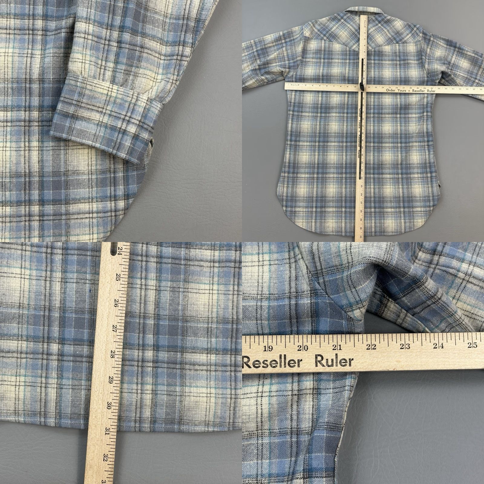 Pendleton VINTAGE Pendleton Shirt Mens M Wool Pearl Snap Western Wear USA Shirt Mens M Blue Plaid 70s Classic Cowboy Western Mens Size US M / EU 48-50 / 2 - 9 Thumbnail