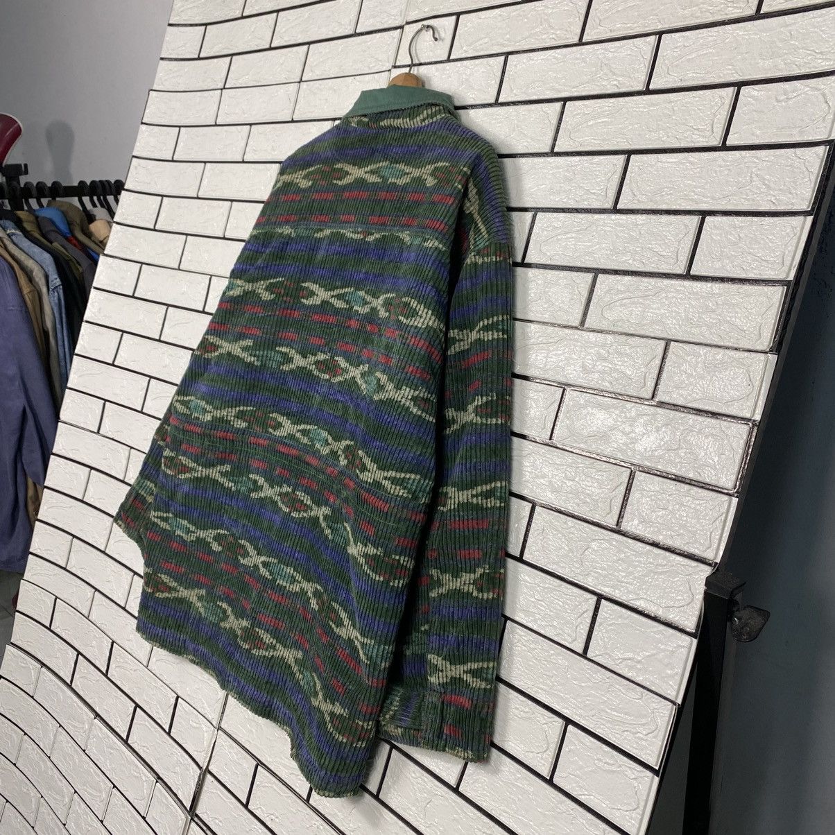O'Neill 📌Vintage Corduroy Jacket Navajo Aztec O'neill All American Size US L / EU 52-54 / 3 - 11 Thumbnail