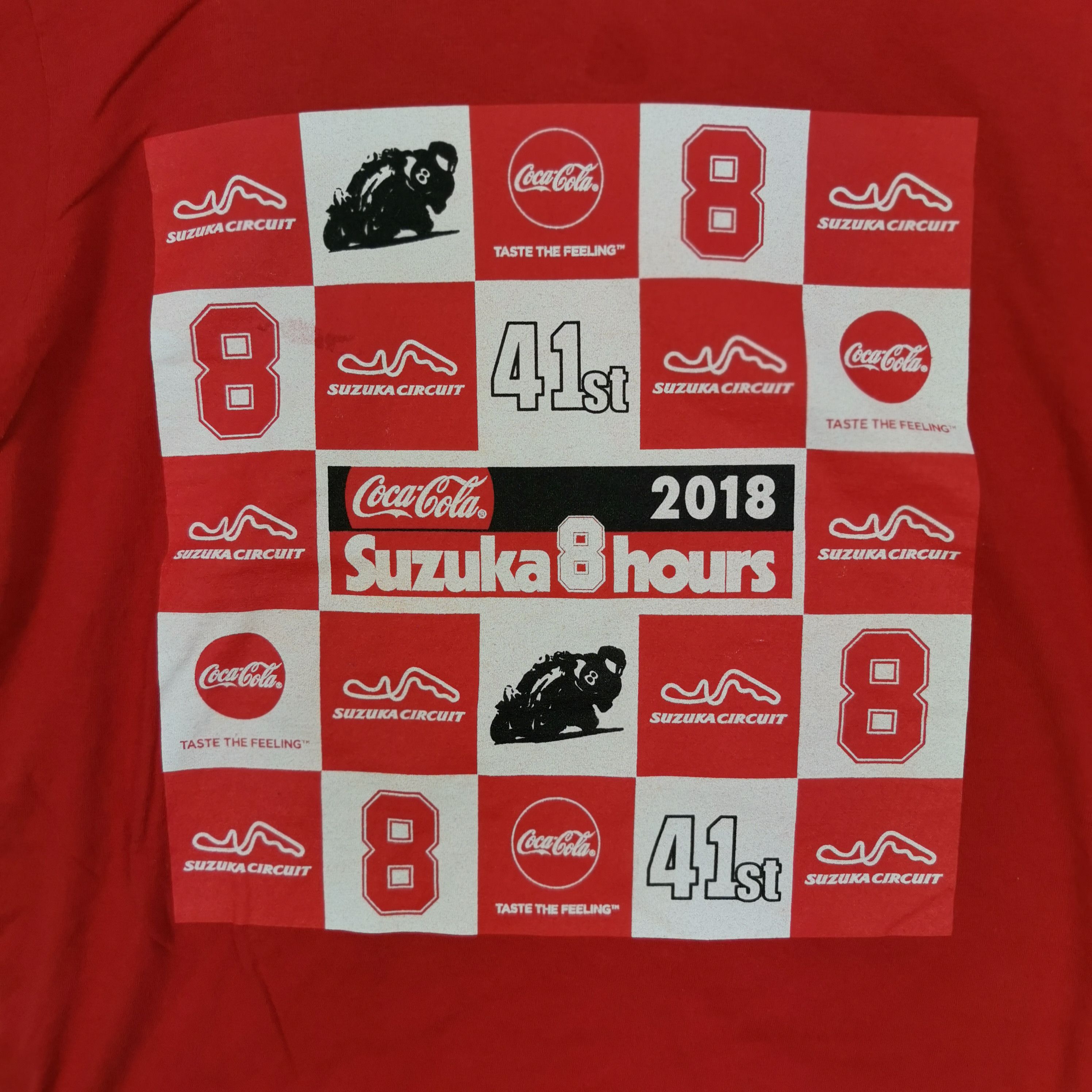 Coca Cola Vintage Coca Cola Tshirt COKE Suzuka Japanese Crewneck Tees Size US S / EU 44-46 / 1 - 4 Thumbnail