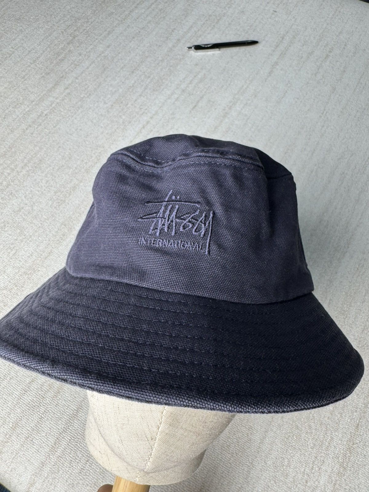 Carhartt × Stussy Bucket hat Size ONE SIZE - 4 Thumbnail