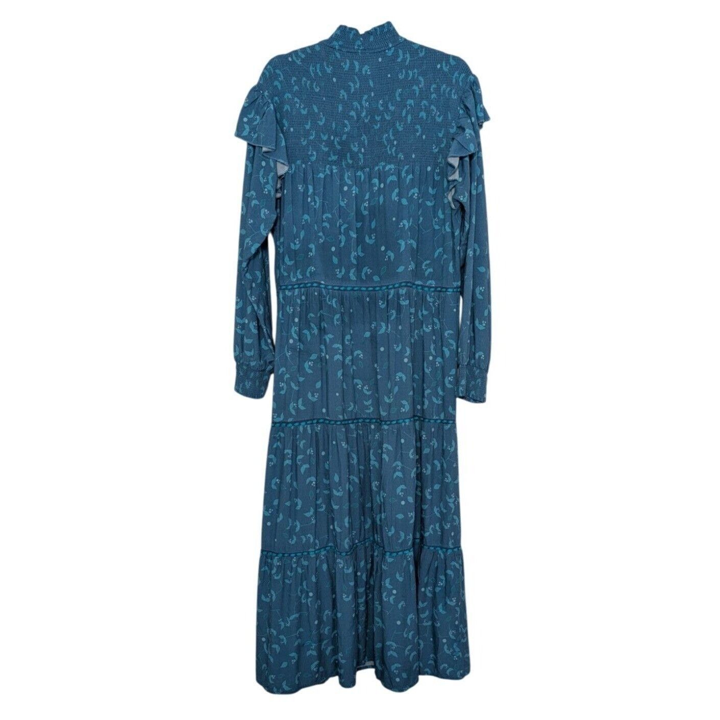 Anthropologie Anthropologie Bl^nk London Laura Tiered Dress Womens Size L Size L / US 10 / IT 46 - 7 Thumbnail