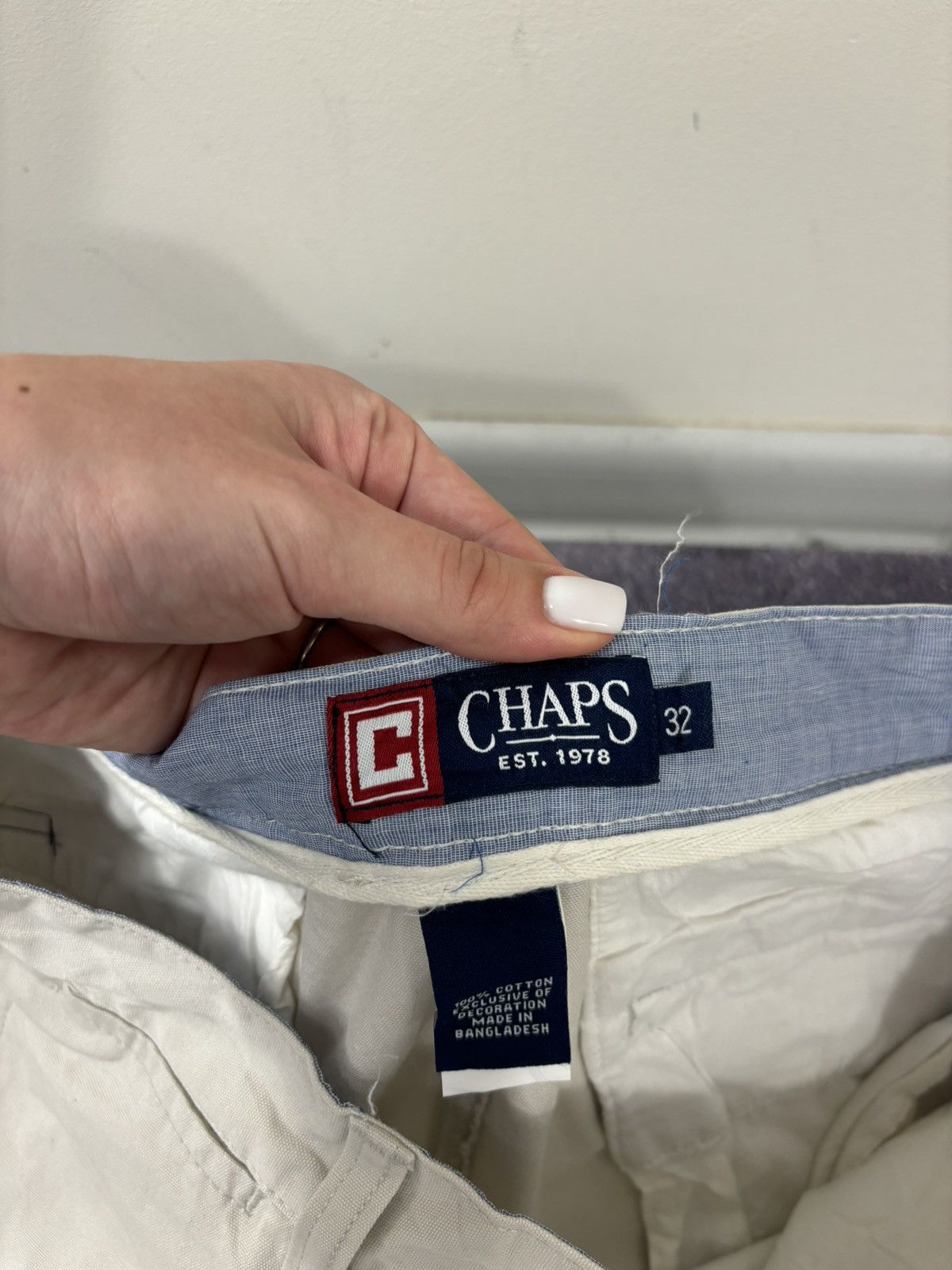 Chaps Ralph Lauren Vintage Chaps Ralph Lauren Y2K Beige Hype Cargo Shorts Size US 32 / EU 48 - 9 Thumbnail
