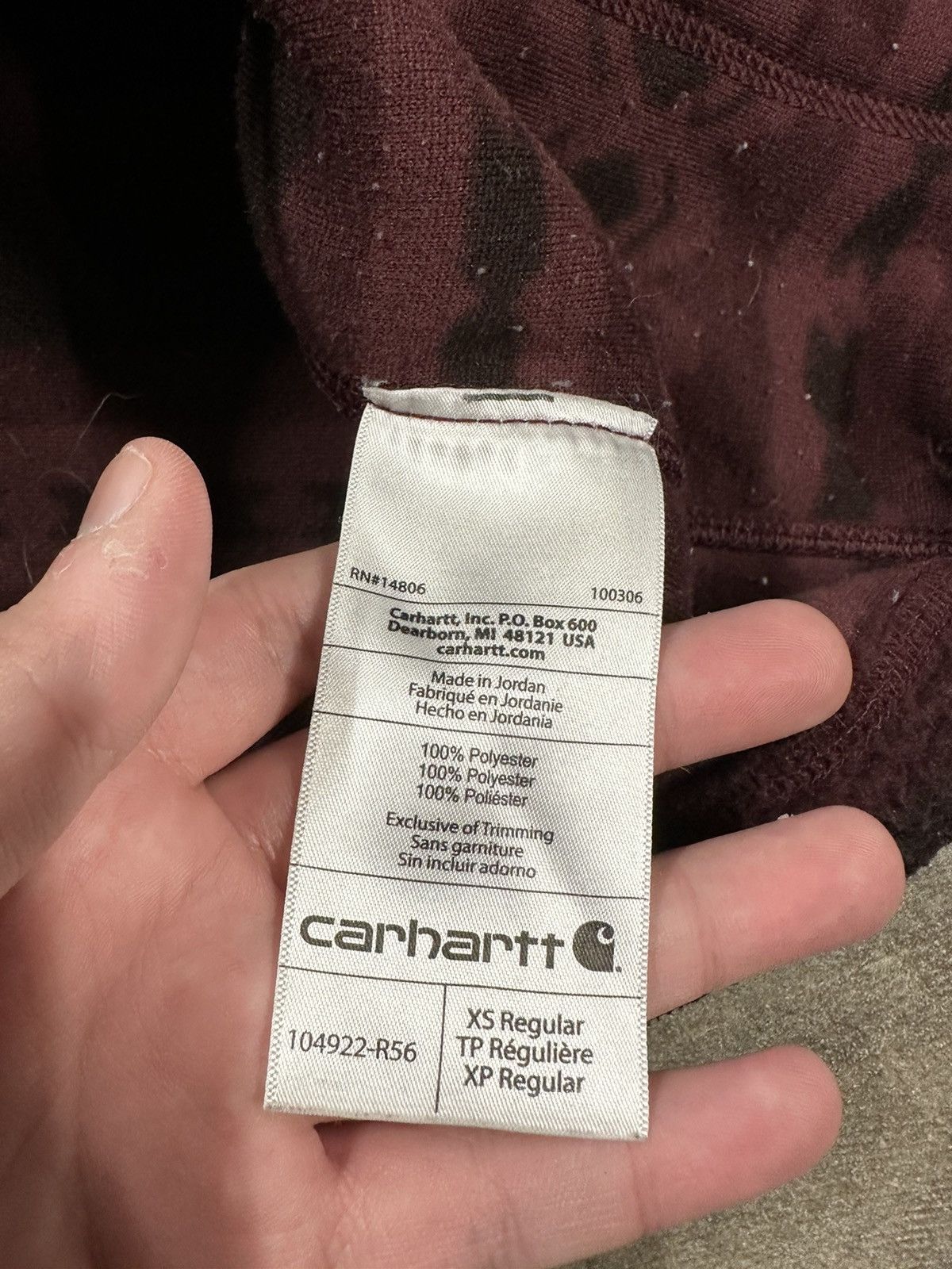 Carhartt Crazy Y2K Carhartt Navajo Print Snap T Deep Pile Fleece Size XS / US 0-2 / IT 36-38 - 7 Thumbnail