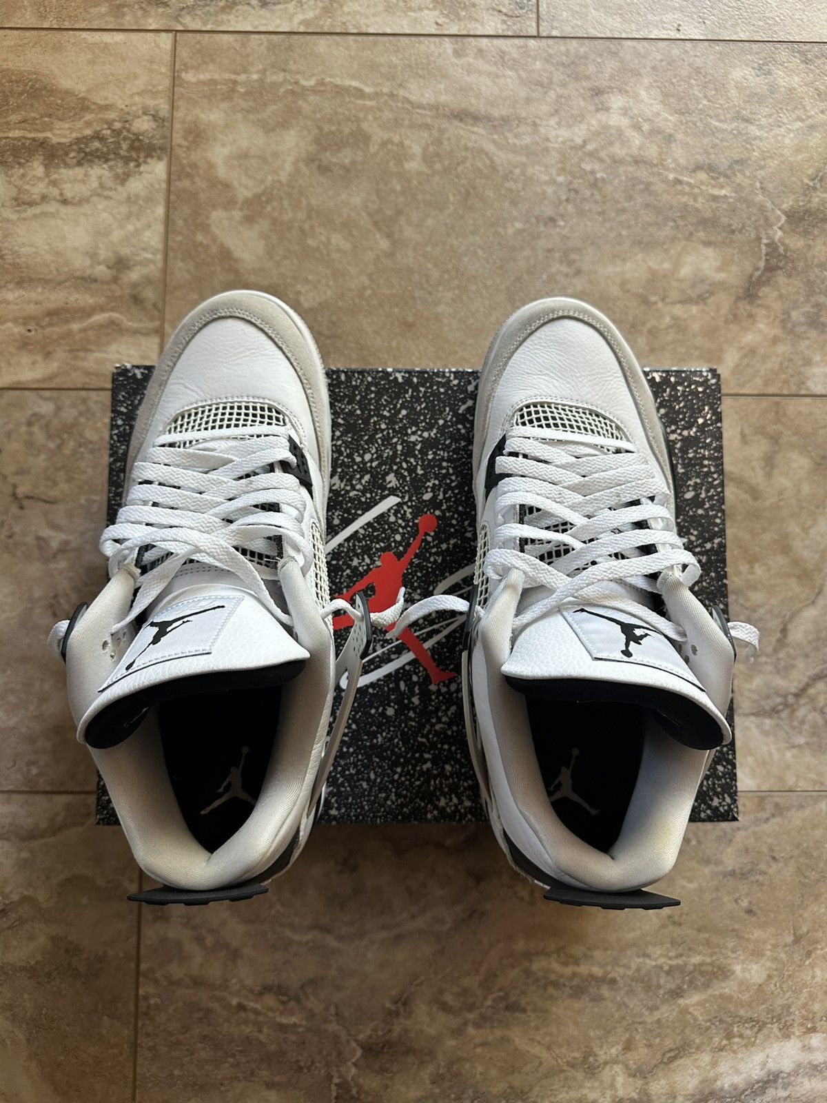 Nike Jordan 4 Military Black Size 13 Size US 13 / EU 46 - 3 Thumbnail