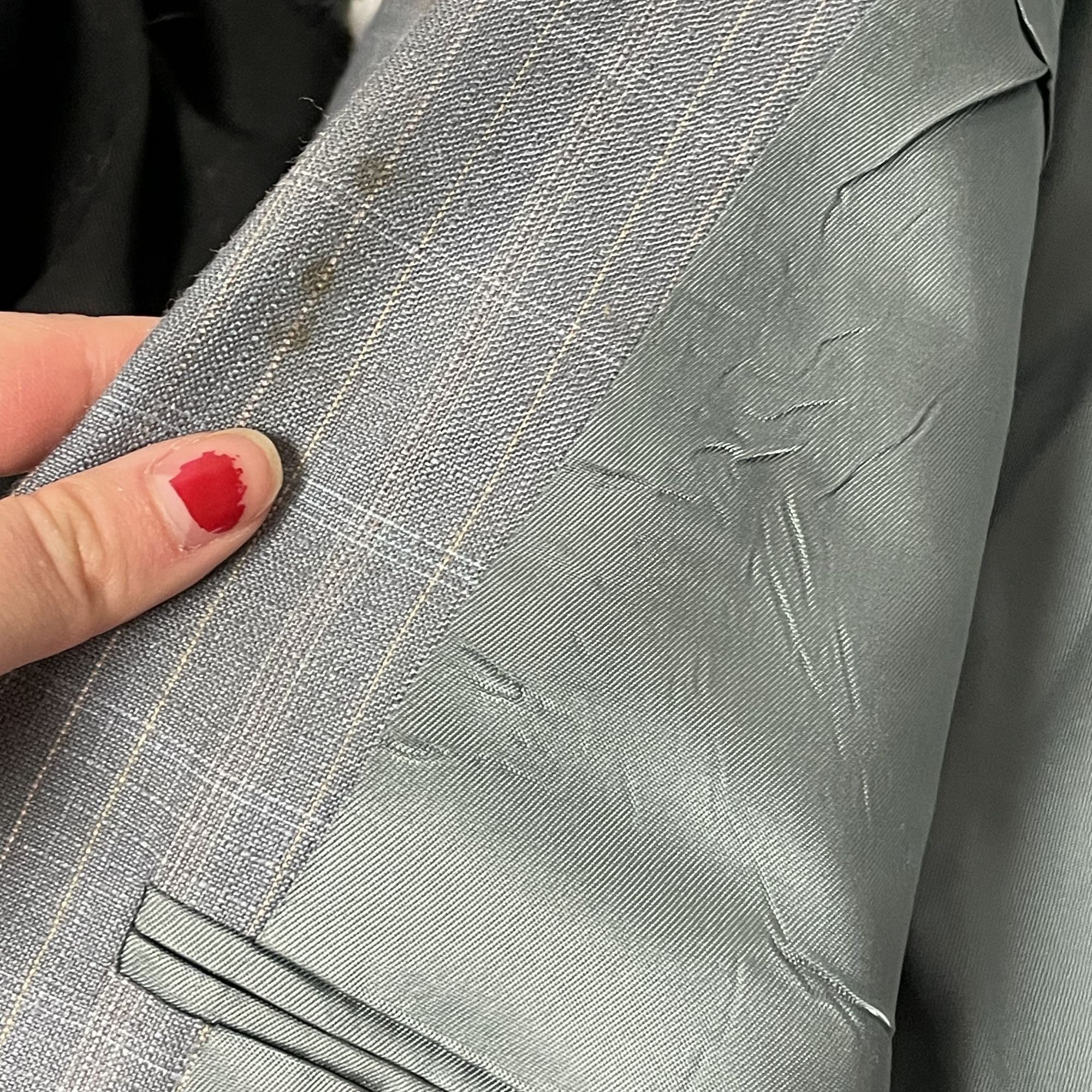 Other Vtg Palm Beach Sport Coat OVERCHECK Wool Jacket Size 42R - 12 Thumbnail