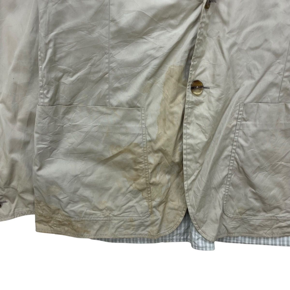 Hermes Trashed Vintage Hermes Made In France Size US M / EU 48-50 / 2 - 3 Thumbnail