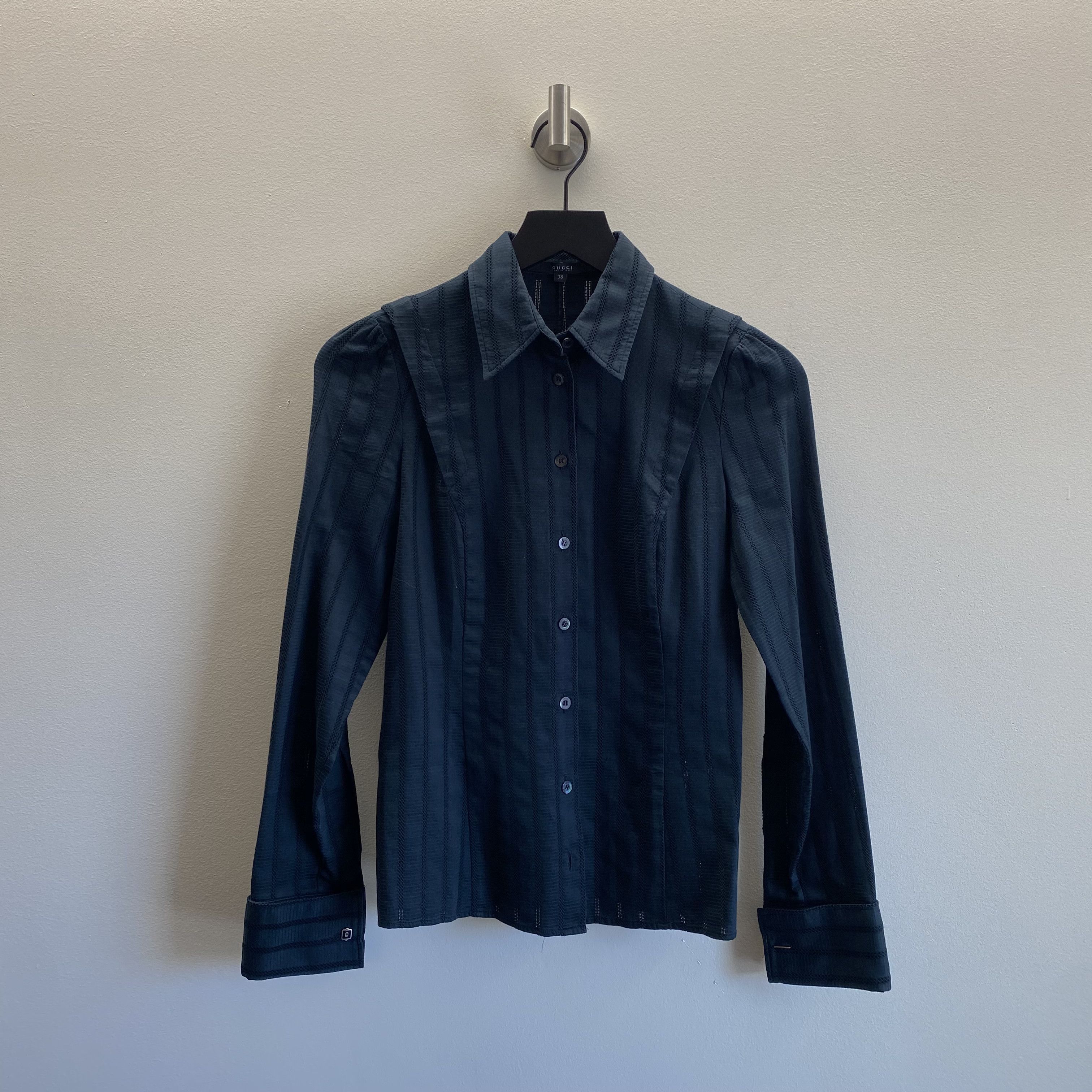 Gucci Gucci Long Sleeve Blouse Size S / US 4 / IT 40 - 1 Thumbnail