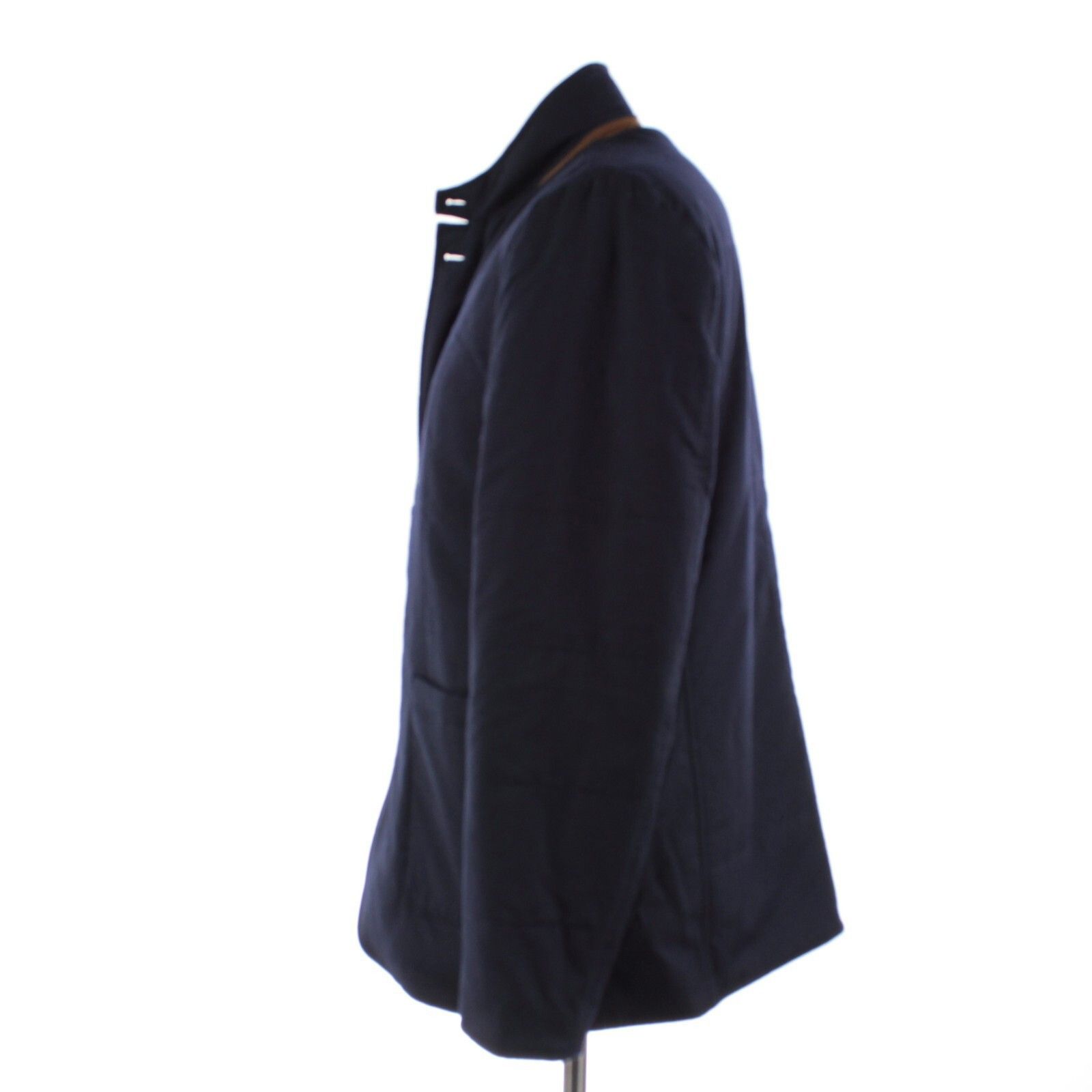 Zanella Zanella Coat Size L US In Blue Wool Size US L / EU 52-54 / 3 - 4 Thumbnail