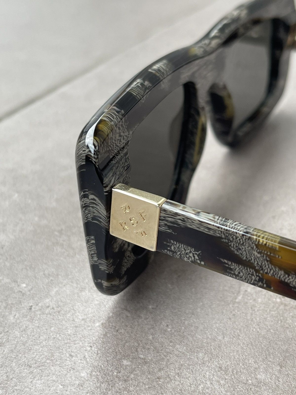 Retrosuperfuture !DS! Retrosuperfuture Virgilio Volante Square Sunglasses Size ONE SIZE - 7 Thumbnail