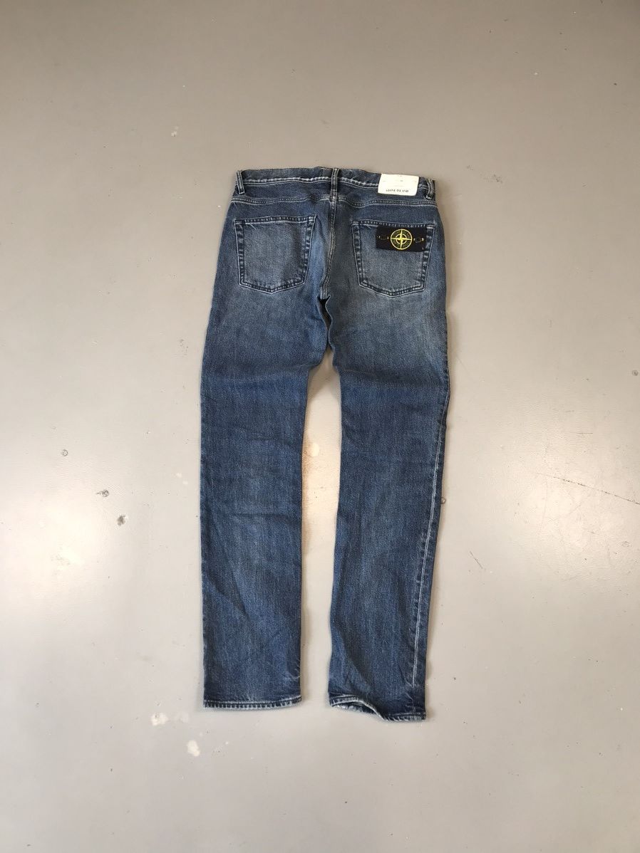 Stone Island × Vintage Vintage super rare stone island straight fit denim Size US 33 - 1 Thumbnail