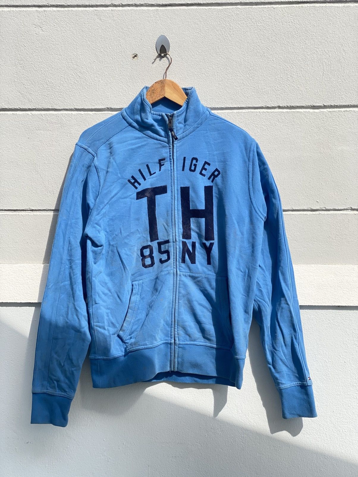Tommy Hilfiger Vintage TOMMY HILFIGER Hoodie Sweatshirt Size US L / EU 52-54 / 3 - 1 Thumbnail