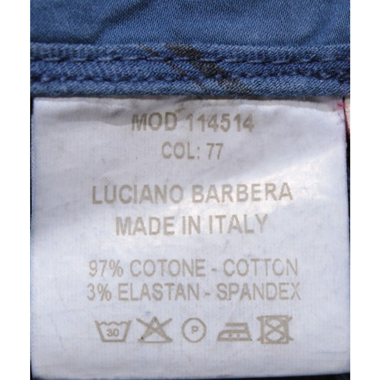 Luciano Barbera Luciano Barbera New with tags Chino Size 32 US In Blue Size US 32 / EU 48 - 6 Thumbnail