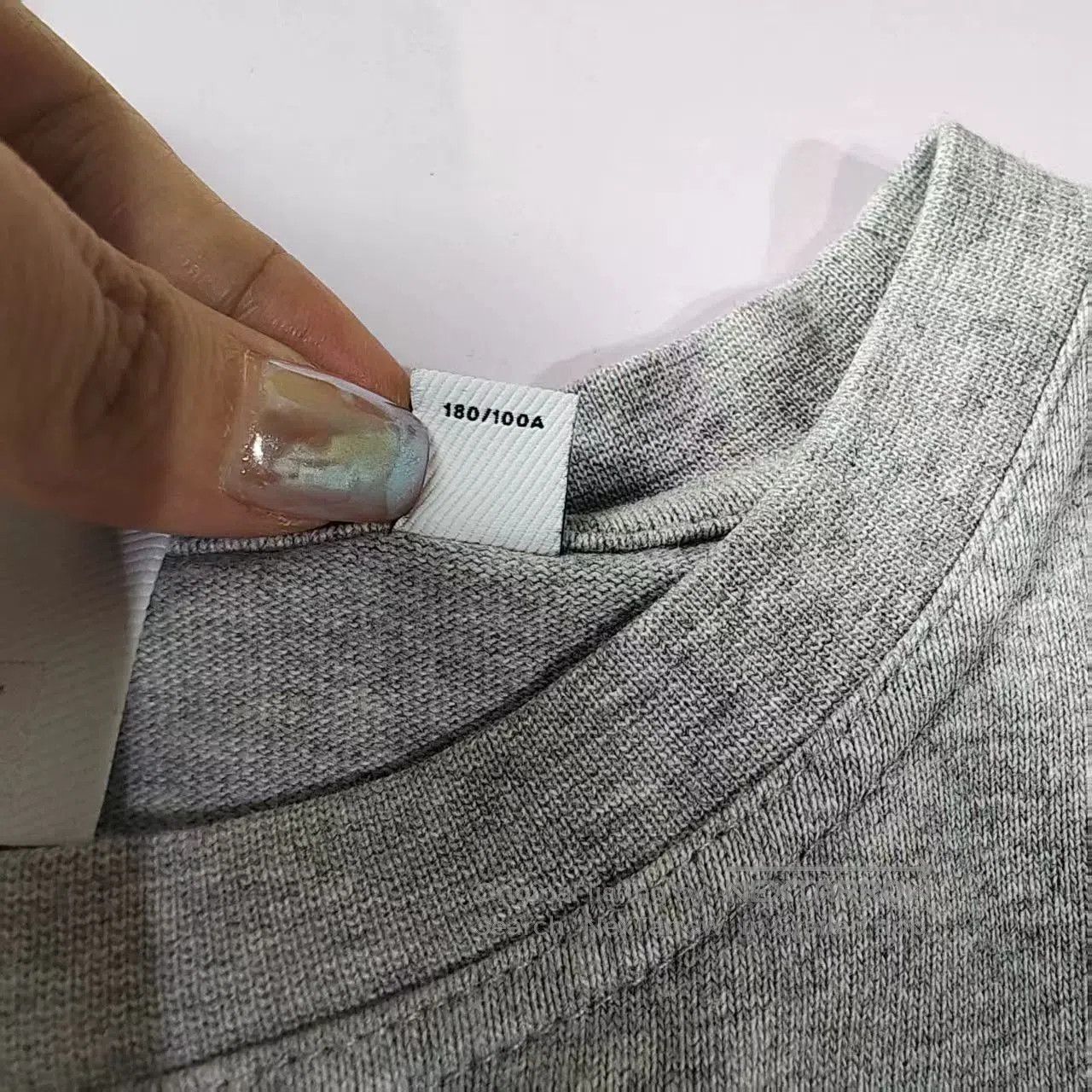 Burberry burberry two-piece style sweatshirt in gray. Size US L / EU 52-54 / 3 - 4 Thumbnail
