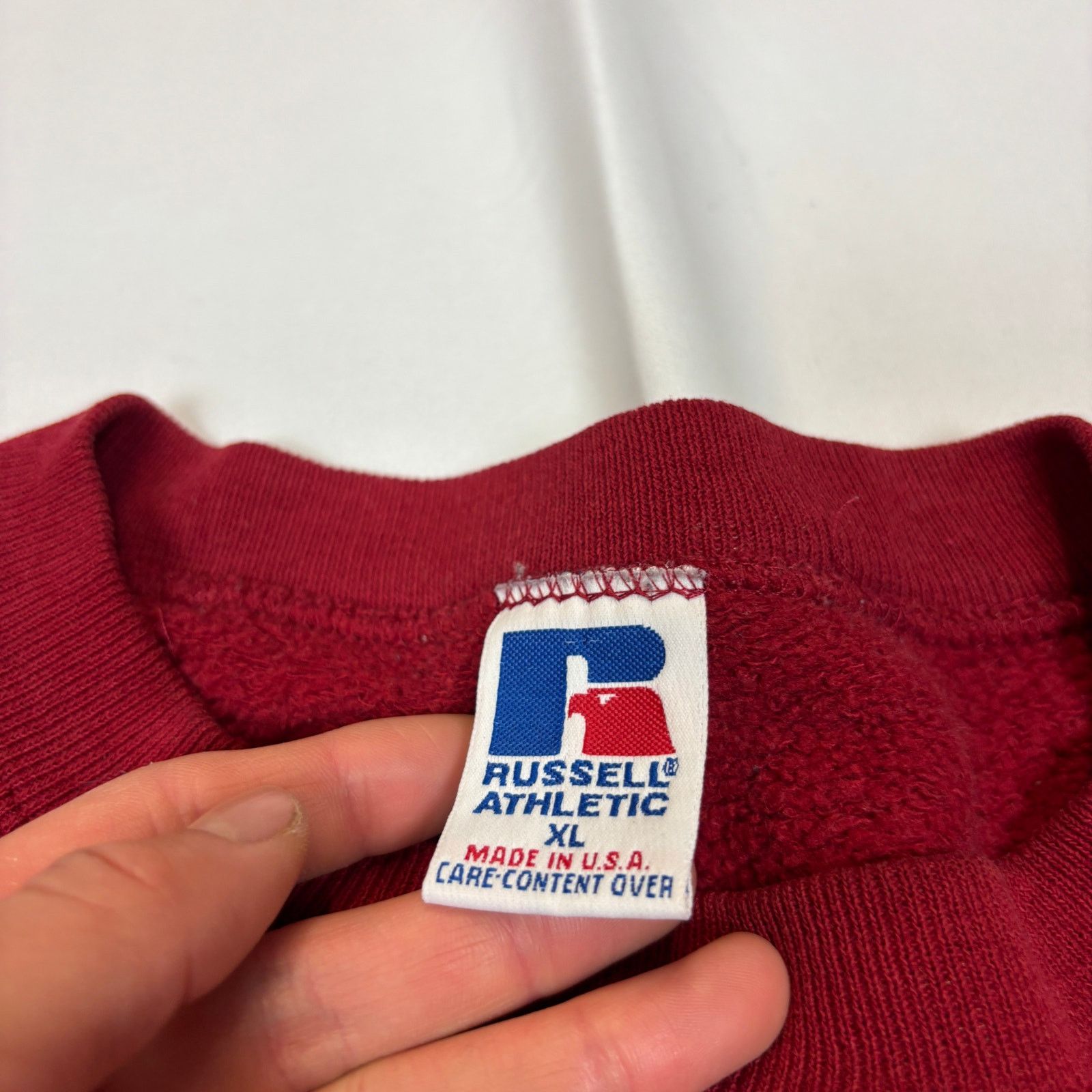 Russell Athletic Vintage 90s Russell Athletic Standford Sweatshirt XL Size US XL / EU 56 / 4 - 5 Thumbnail