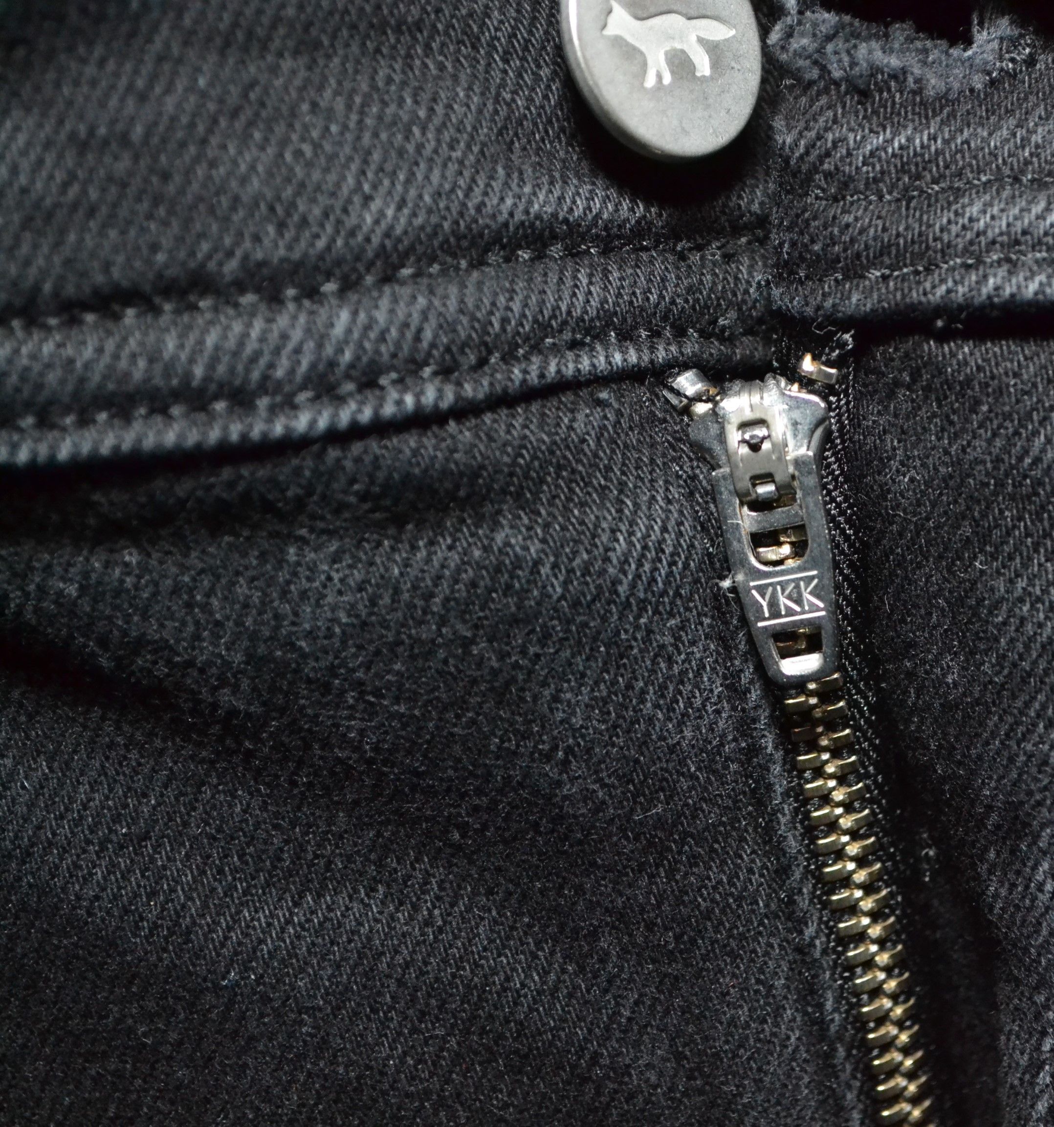 Maison Kitsune Maison Kitsune Tapered Black Jeans 30 Size US 30 / EU 46 - 9 Thumbnail