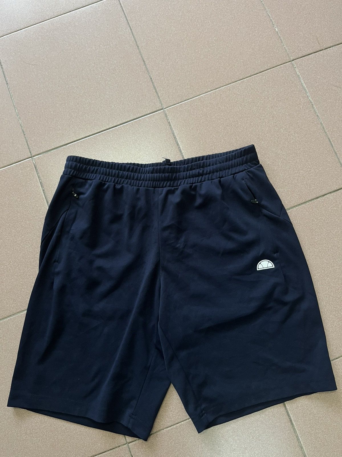 Ellesse × Vintage Ellese shortpants blueblack Size US 33 - 1 Thumbnail