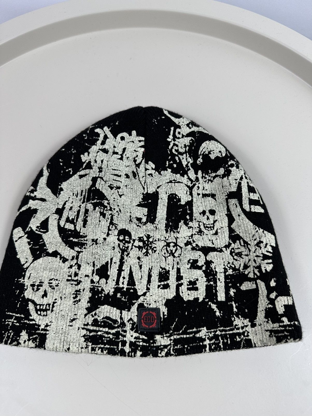 Vintage Eco vintage printed hat Size ONE SIZE - 5 Thumbnail