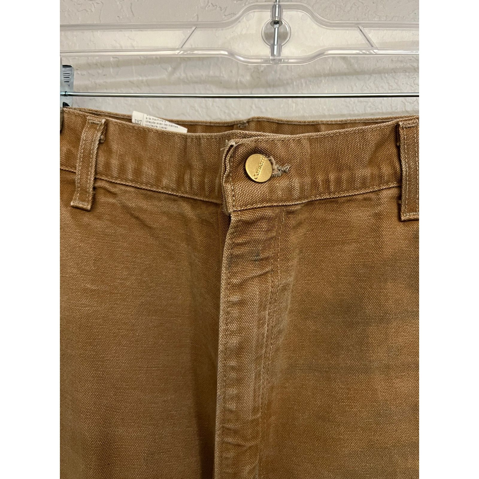 Carhartt Carhartt B01 BRN Dungaree Fit Double Knee Brown Sz 36x31 Size US 36 / EU 52 - 11 Thumbnail