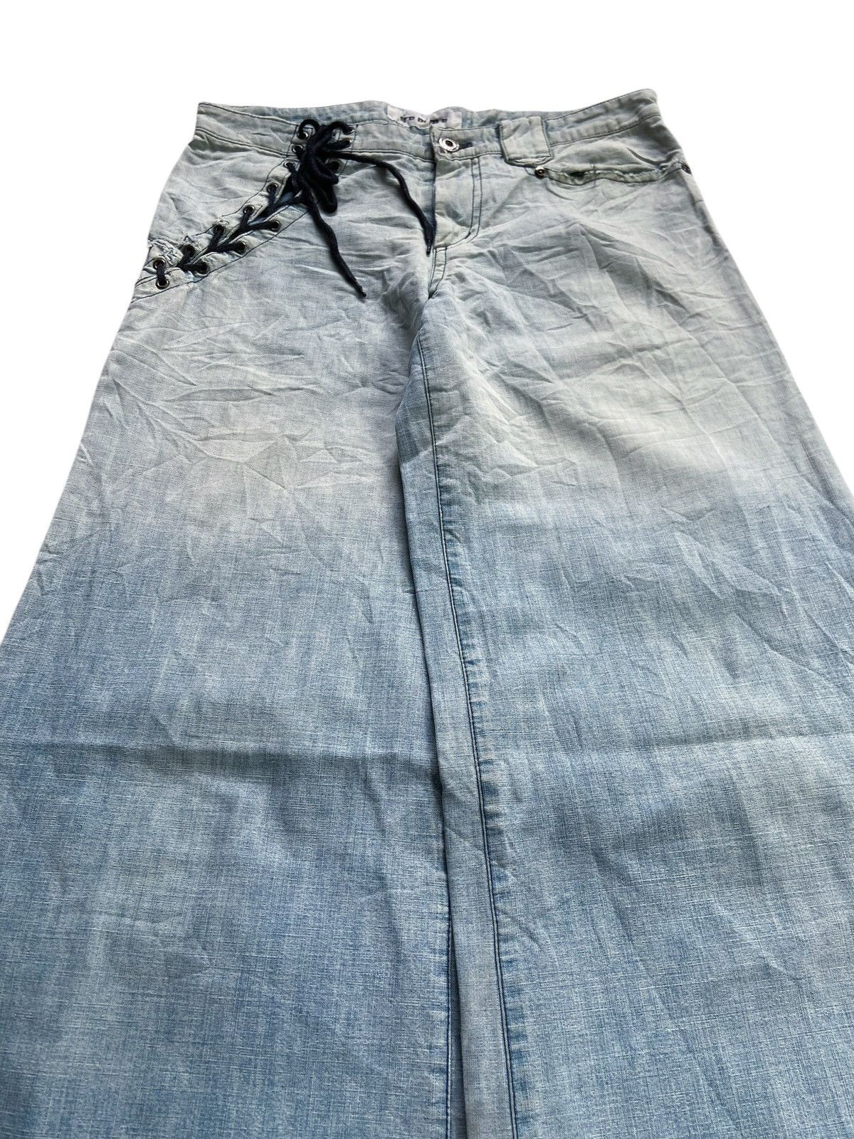 gomme GOMME HOMME BLUE WASHED BAGGY JEANS Size US 31 - 3 Thumbnail