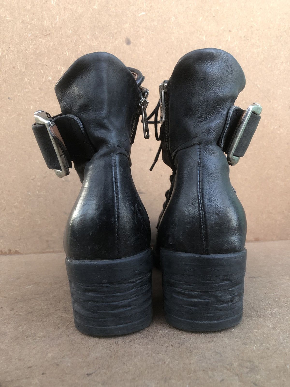 A.S.98 A.S 98 Black Calfskin Leather Women’s Boots Size 40 Size US 9 / IT 39 - 12 Thumbnail