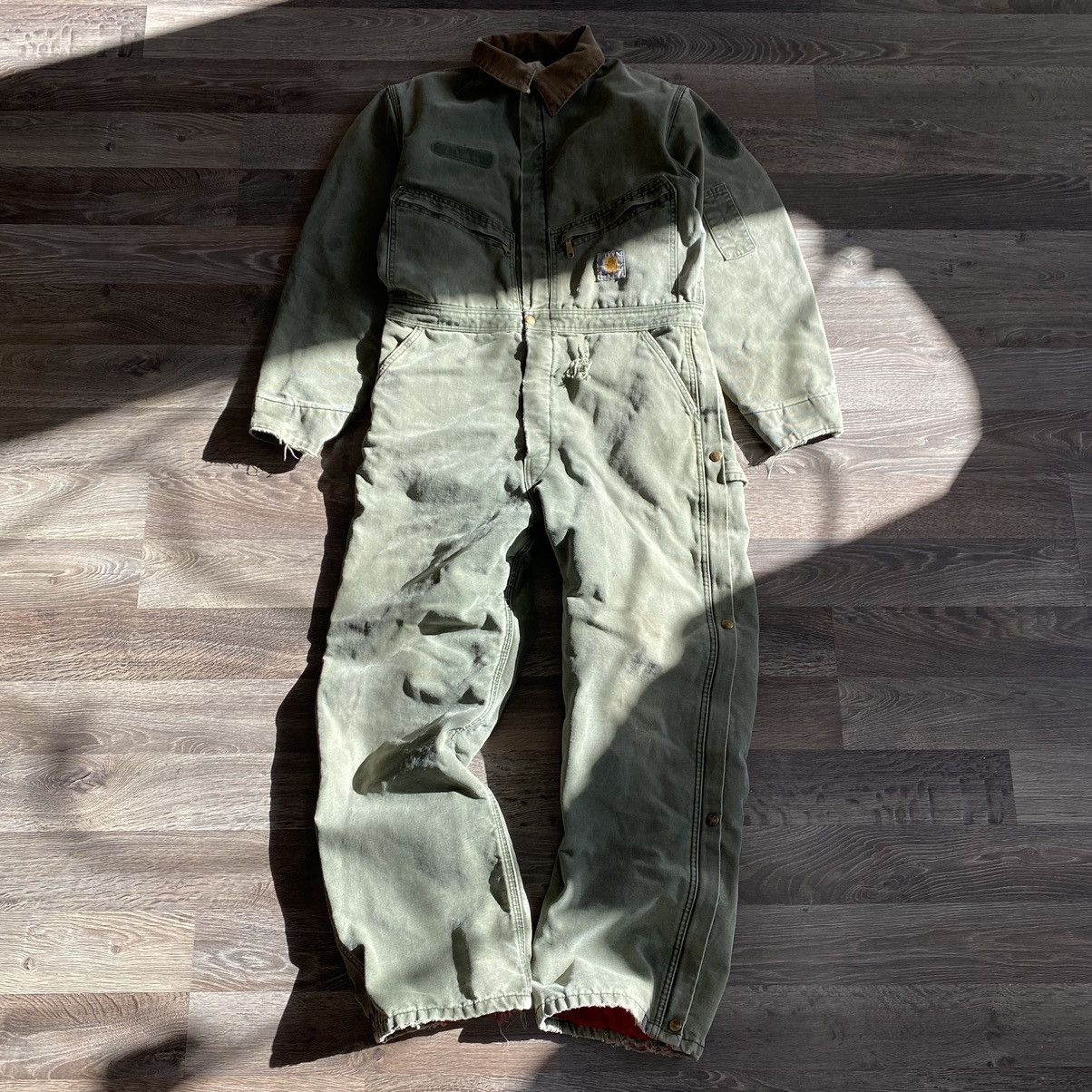 Carhartt × Vintage Vintage Carhartt workwear coverall Size US 34 / EU 50 - 1 Thumbnail