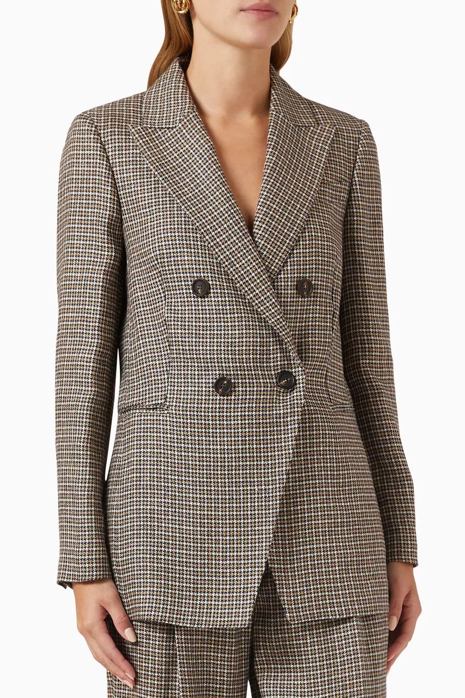Brunello Cucinelli o1la1rc1a0325 Wool Blazer in Tobacco Size L / US 10 / IT 46 - 1 Thumbnail