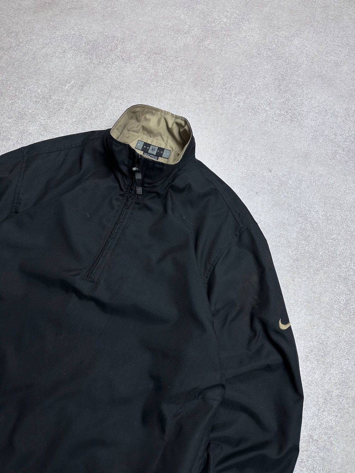 Nike Vintage Nike Swoosh Gorpcore Archival Quarter Zip Jacket S Size US S / EU 44-46 / 1 - 2 Thumbnail