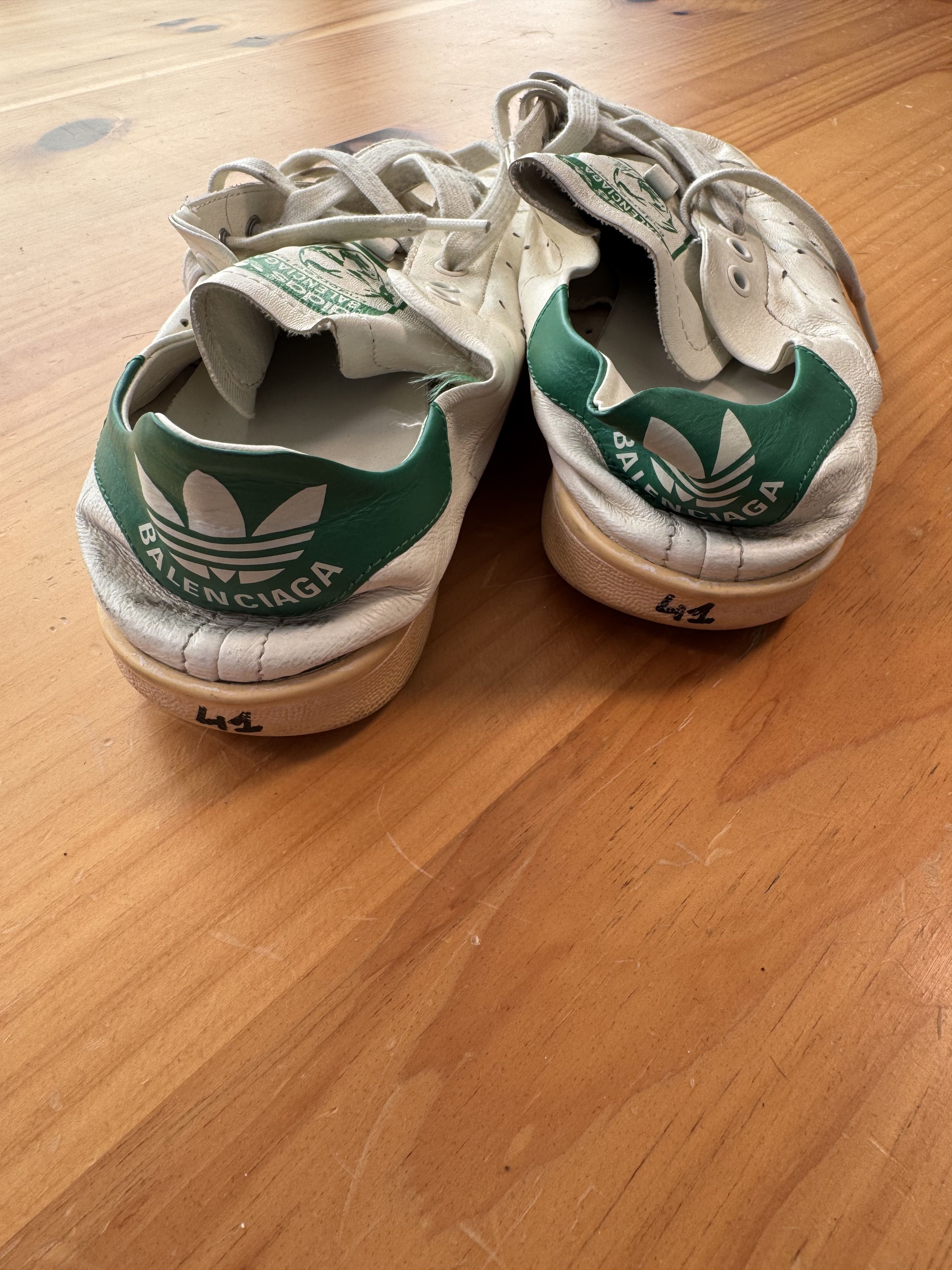 Adidas × Balenciaga Balenciaga Stan Smith Sneakers Size US 8 / EU 41 - 8 Thumbnail