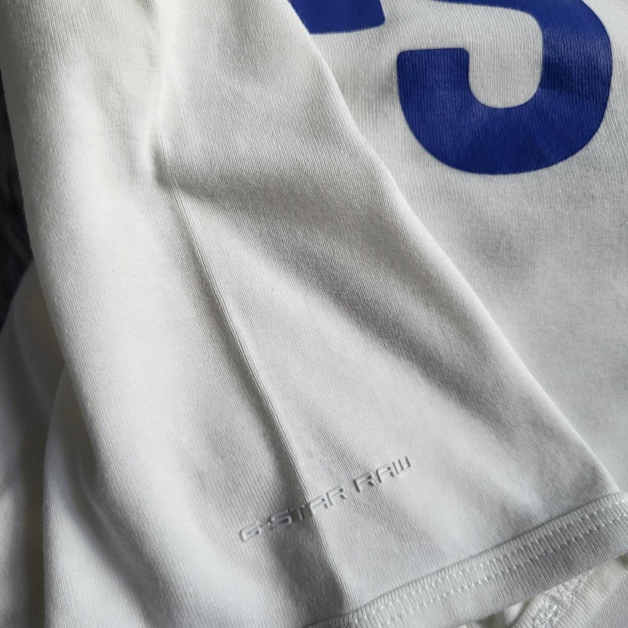 G-Star G-Star RAW Men's White T-shirt - Size L Size US L / EU 52-54 / 3 - 4 Thumbnail