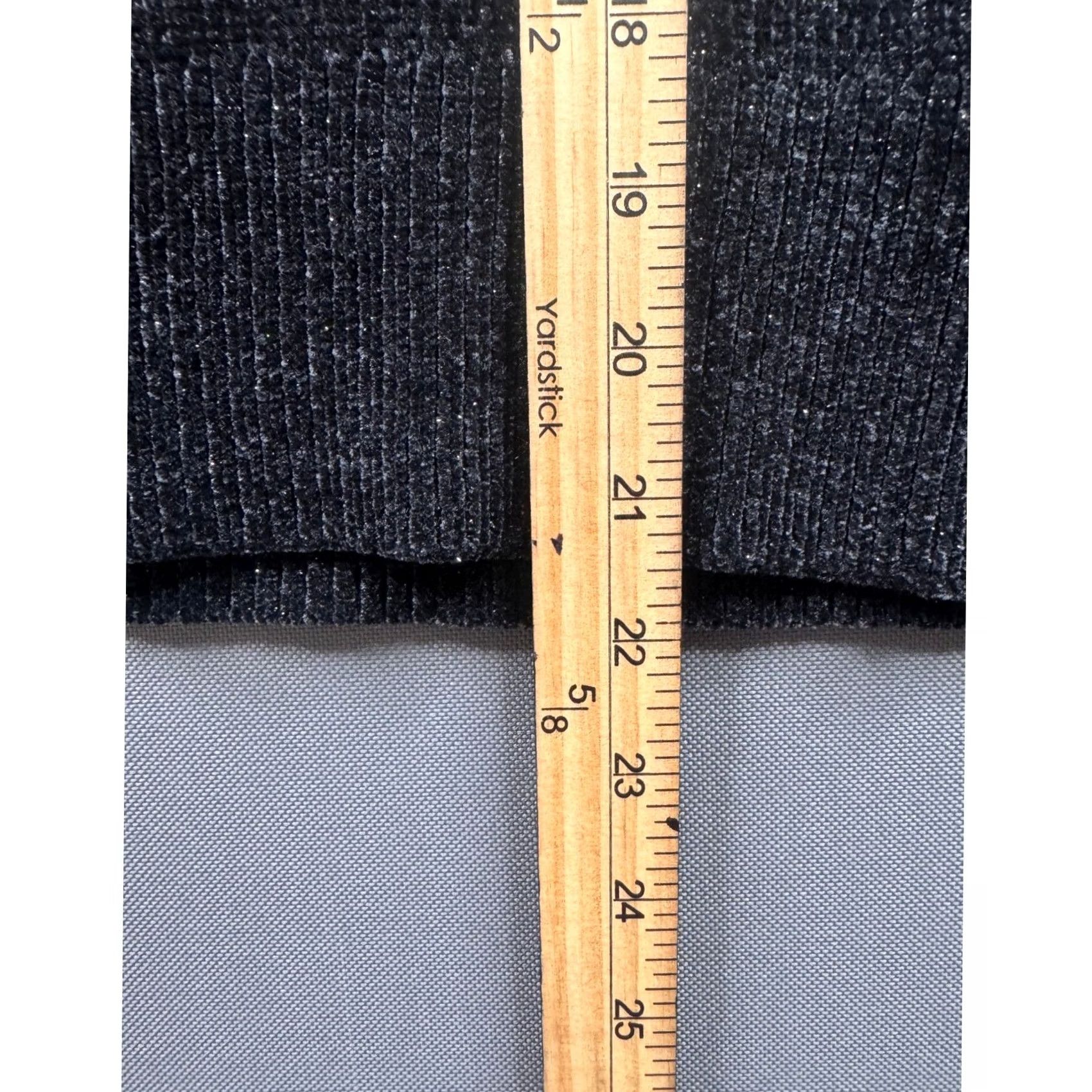 Vintage Michael Kors Womens Chenille Puff Sleeve Crew Neck Sweater M Charcoal Gray Size M / US 6-8 / IT 42-44 - 4 Thumbnail