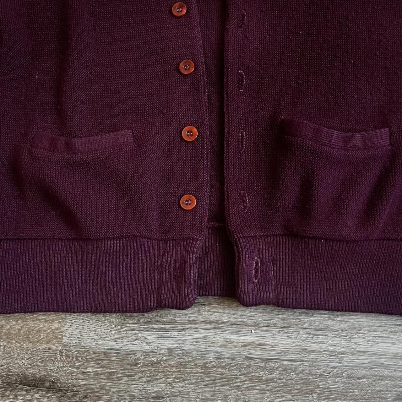 Other American Vintage Burgundy Cardigan Size S / US 4 / IT 40 - 2 Thumbnail