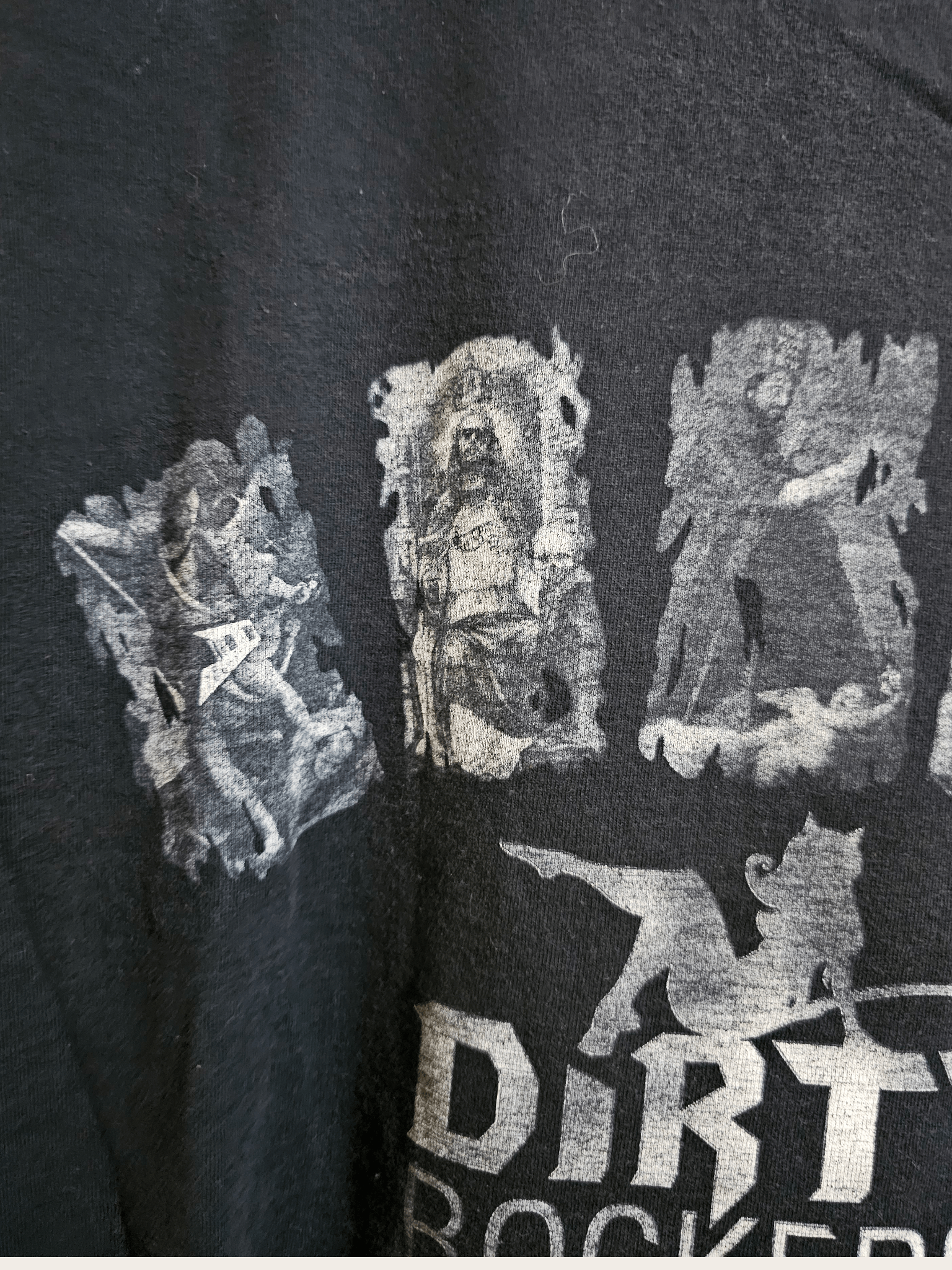 Band Tees Dirty Rockers Rock'N'Roll Tee Size US L / EU 52-54 / 3 - 3 Thumbnail