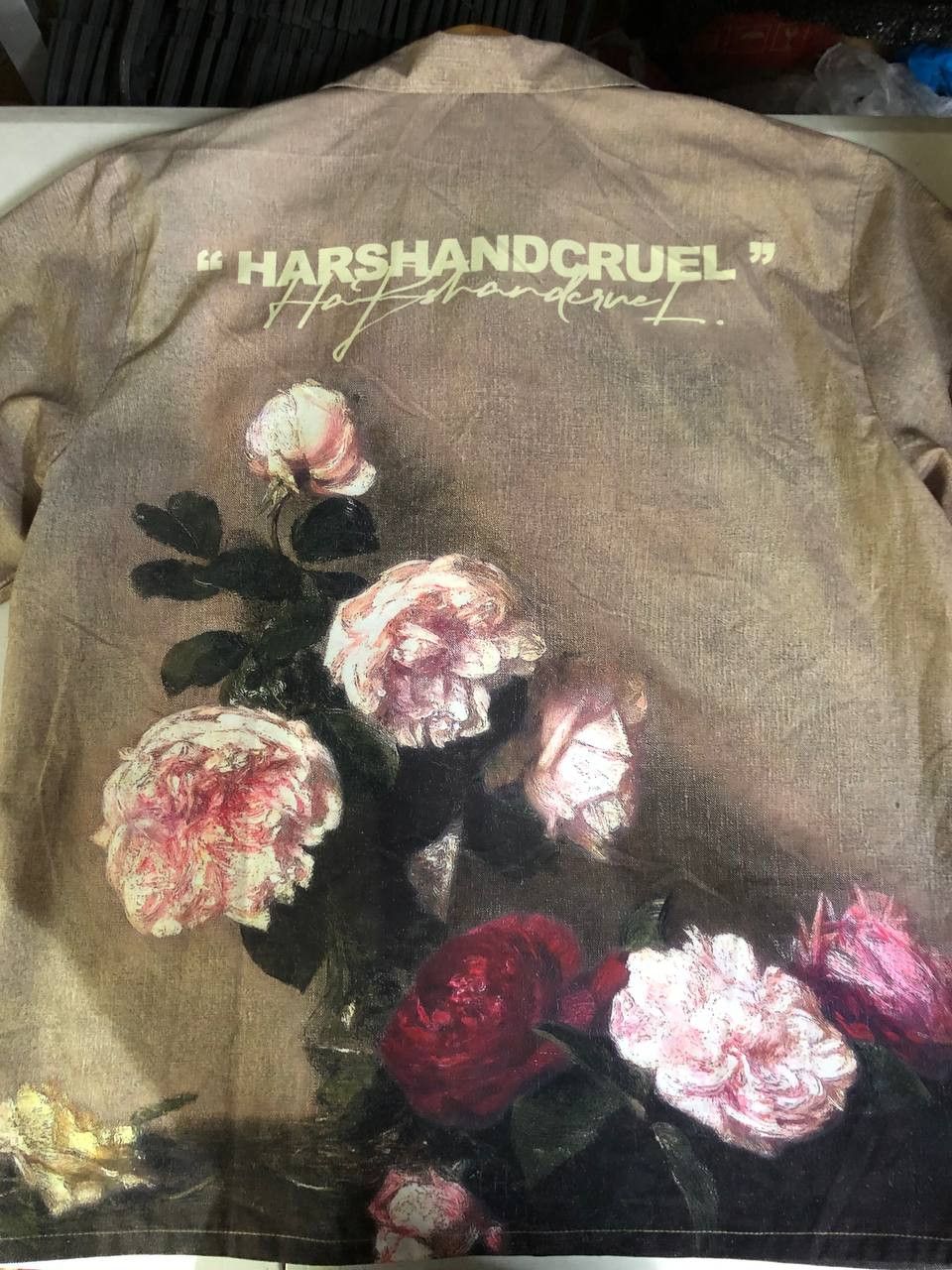 Other Harsh and Cruel Flowers Button down short sleeves Size US XL / EU 56 / 4 - 6 Thumbnail