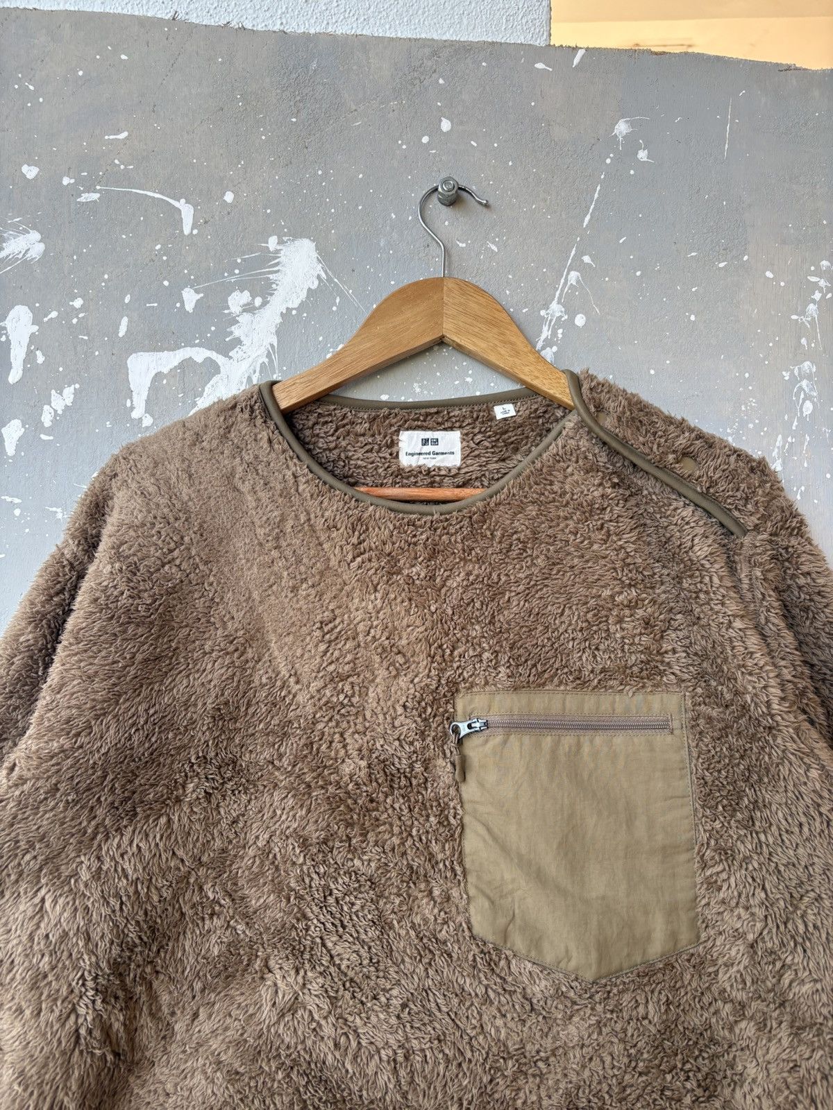 Engineered Garments Steal‼️ Engineered Garments Fleece Pullover Jacket X Uniqlo Size US M / EU 48-50 / 2 - 3 Thumbnail