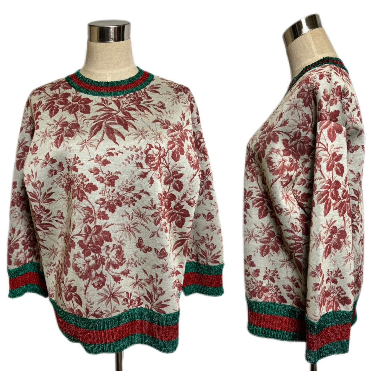 Gucci runway Gucci Sherry Line Botanical Sweatshirt Sweater Size M / US 6-8 / IT 42-44 - 16 Thumbnail