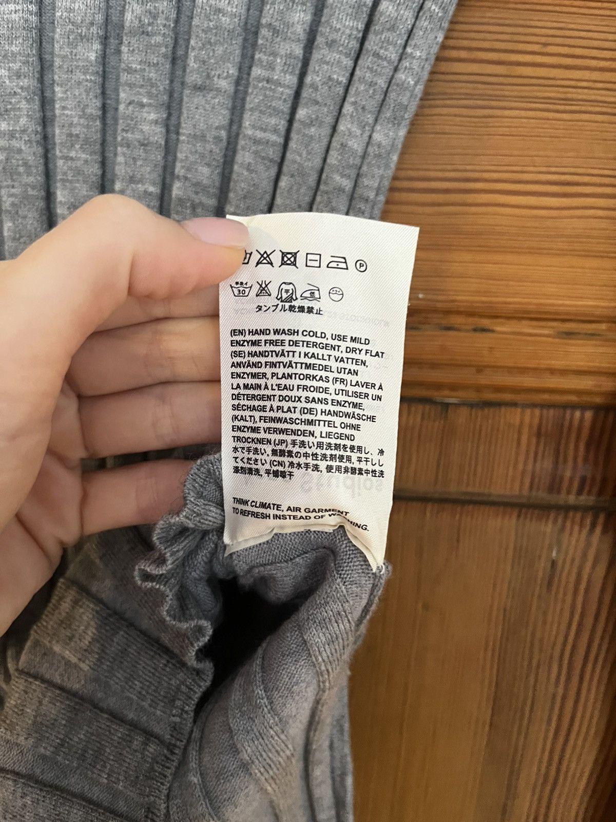 Acne Studios Gray roll-neck Size XS / US 0-2 / IT 36-38 - 3 Thumbnail